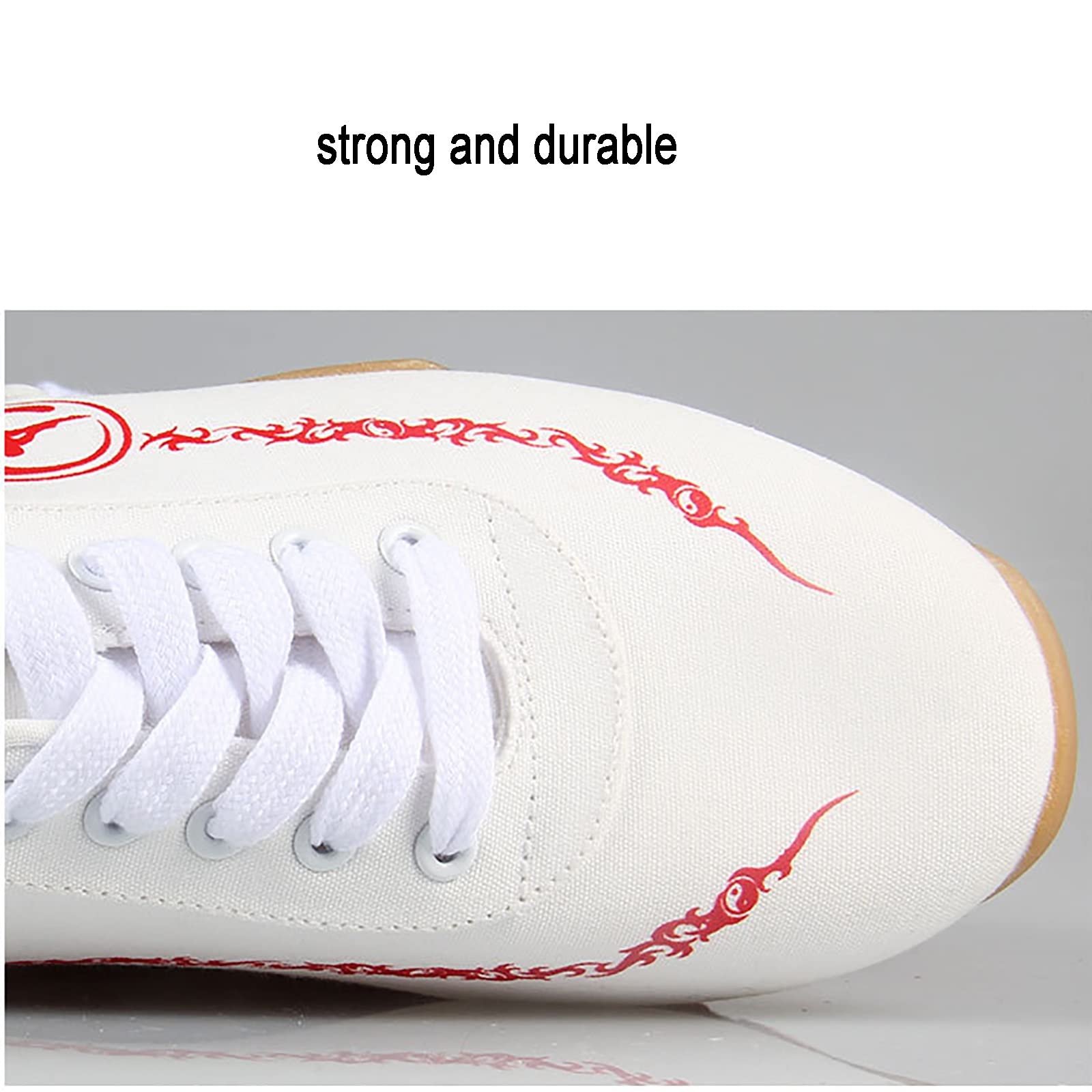 CLSQLXYJZC Scarpe da Taekwondo per Arti Marziali, Scarpe Sportive Leggere Traspiranti da Boxe Karate Kung Fu Taichi, per Adulti e Bambini Sneakers da Allenamento in Palestra Antiscivolo