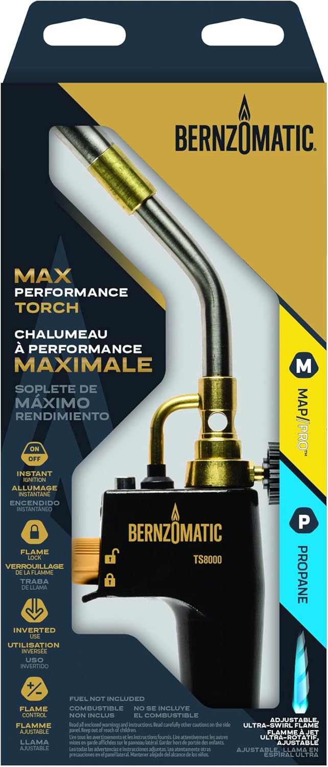 Get Discount 70% Price Bernzomatic TS8000 - High Intensity Trigger Start Torch , Black