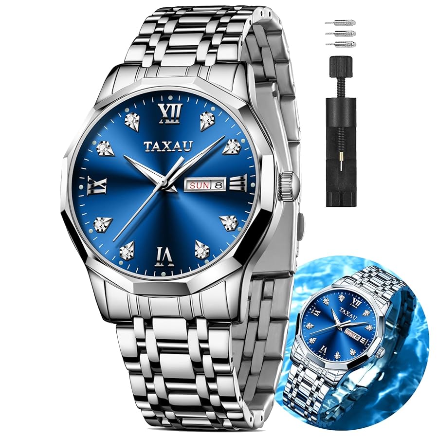 メンズの腕時計ブランド品 Amazon | Taxau 腕時計 メンズ 人気 生活防水 腕時計 Men Watch