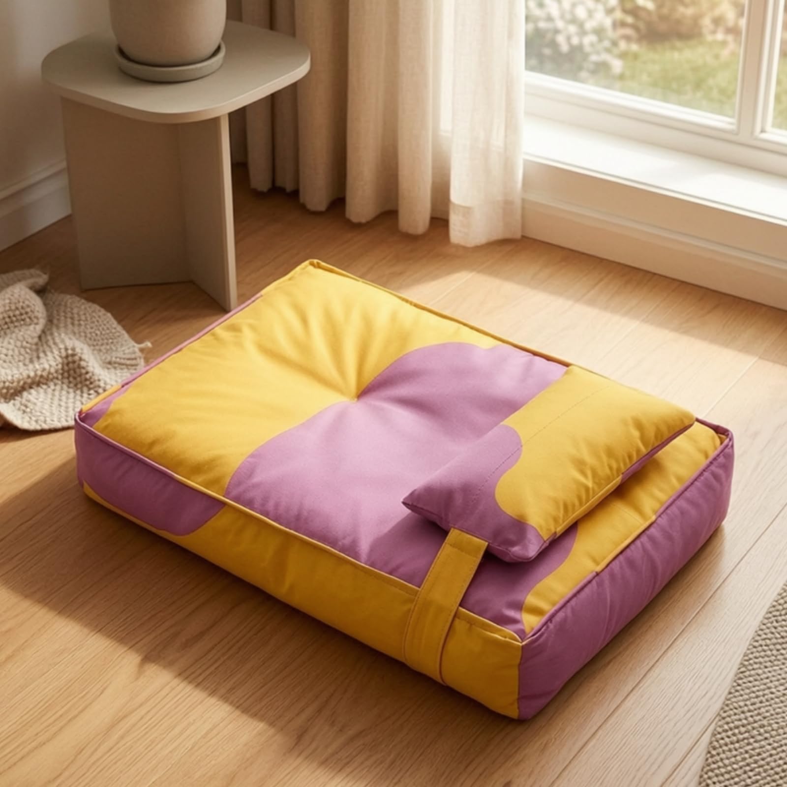 Cama con Almohada Suave Cojín , Grande 80 × 55 × 15 Cm , color to 2