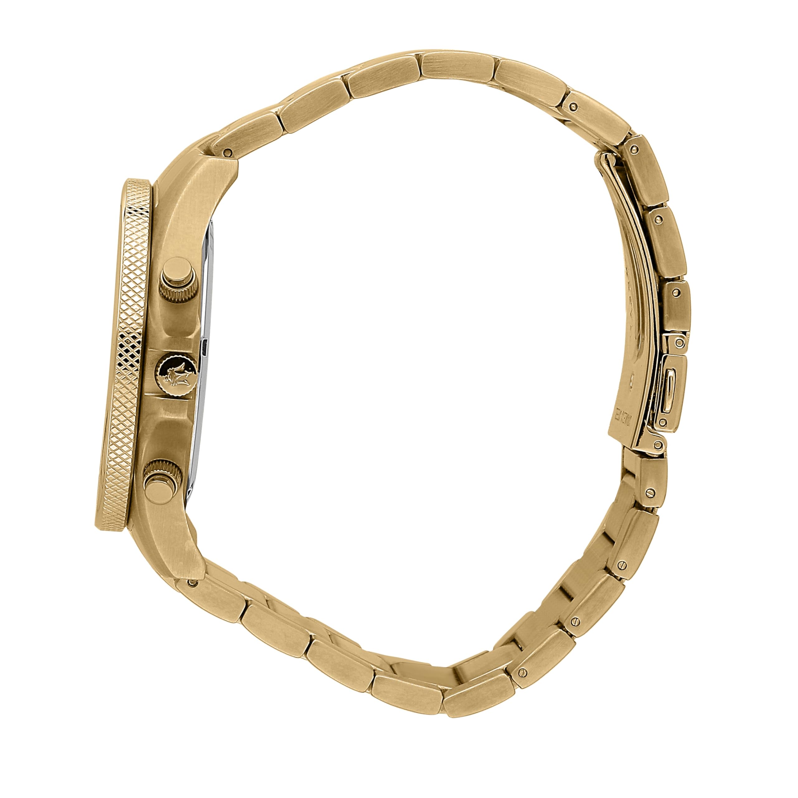 Maserati Orologio da uomo, Collezione Sfida, in Acciaio, PVD oro giallo, con cinturino in Acciaio inossidabile - R8873640005