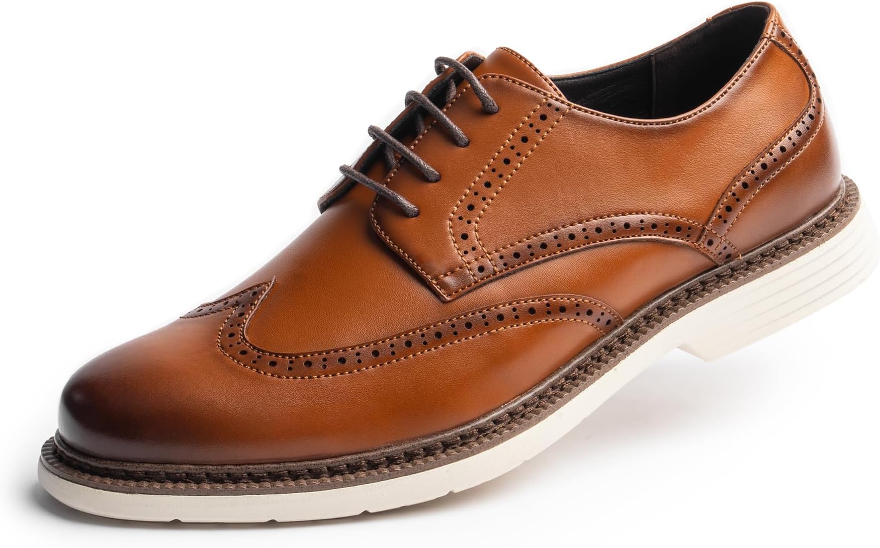 brown casual dress shoes