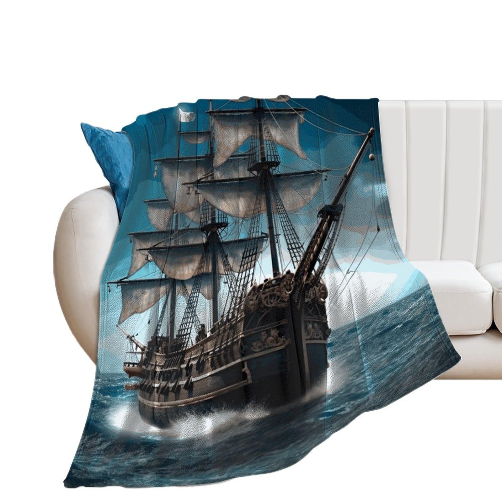 Couverture de luxe en microfibre douce et légère style grand confort