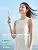 Aecooly Slim Portable Fan, Slim Handheld Fan, USB Rechargeable Mini Personal [24H Maximum Cooling Time], Battery Powered Small Foldable Pocket for Travel, Summer, Gifts for Women, Girls -Beige
