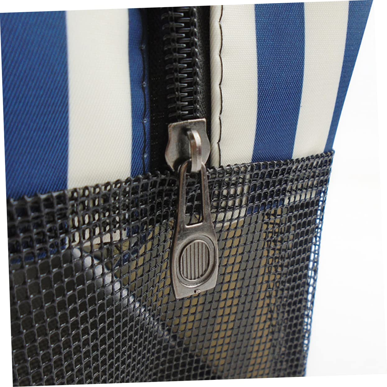 TOPBATHY 3pezzi Borsa Da Strisce Blu e Bianche Capacità Borsa Cosmetica Portatile Accessorio Per Bagno e Viaggi