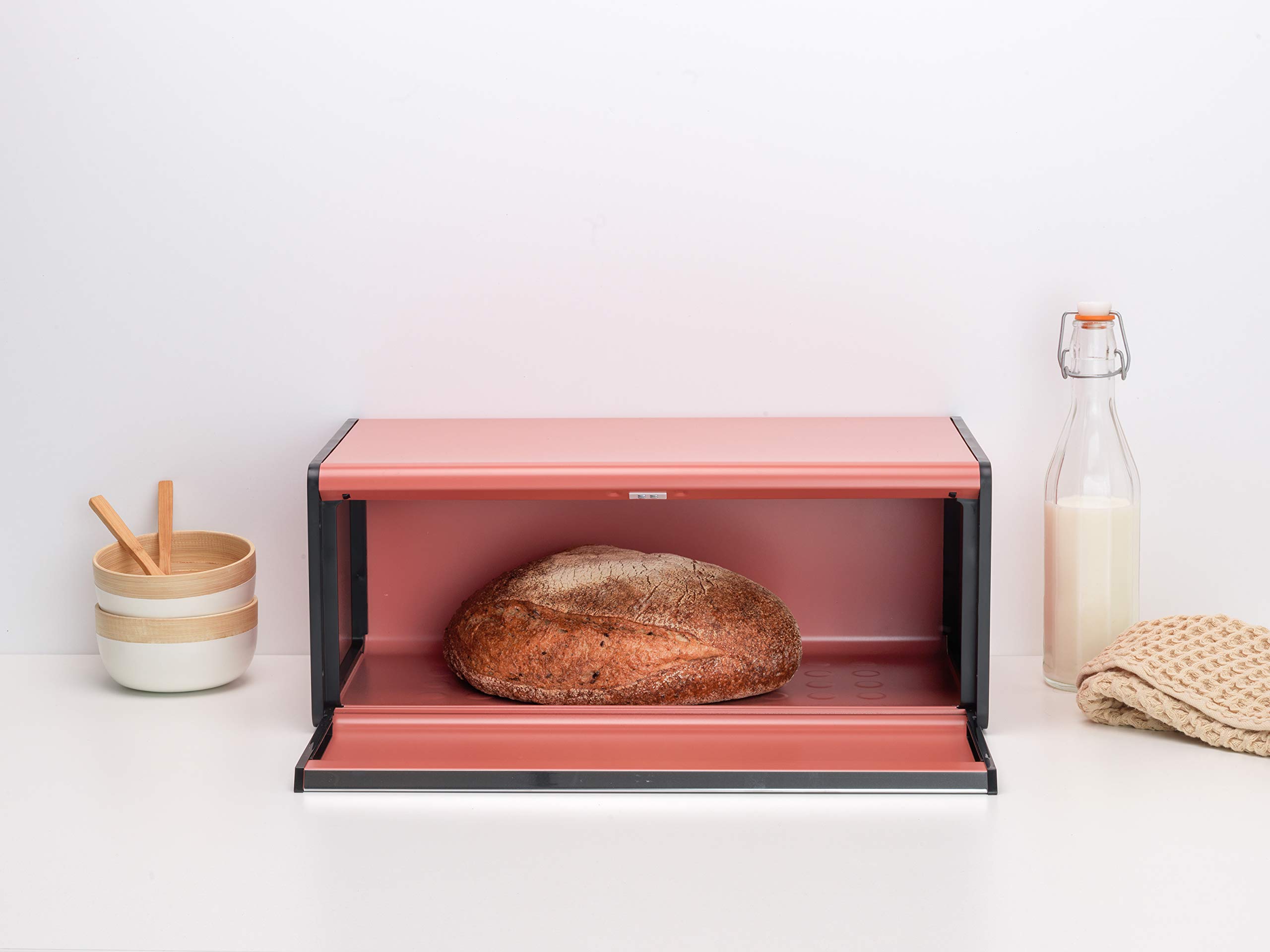 Amazon.co.jp: ブラバンシア ブレッドケース 蓋つき キッチン 収納