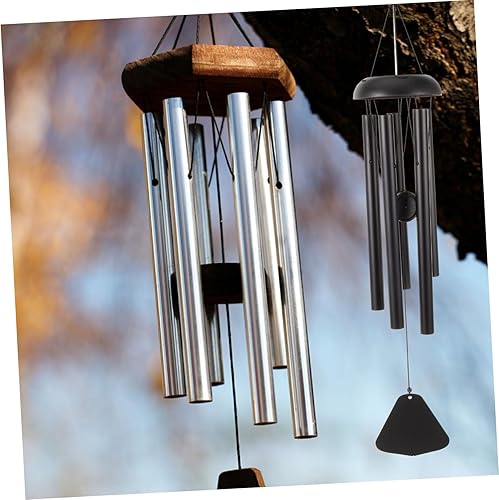 Miniatura 2 de BESPORTBLE 1set Retro Wind Chime Hanging Outdoor Bell for Garden Decor Sound for Living Room Bedroom Study and Patio for Bereavement Loss and Home