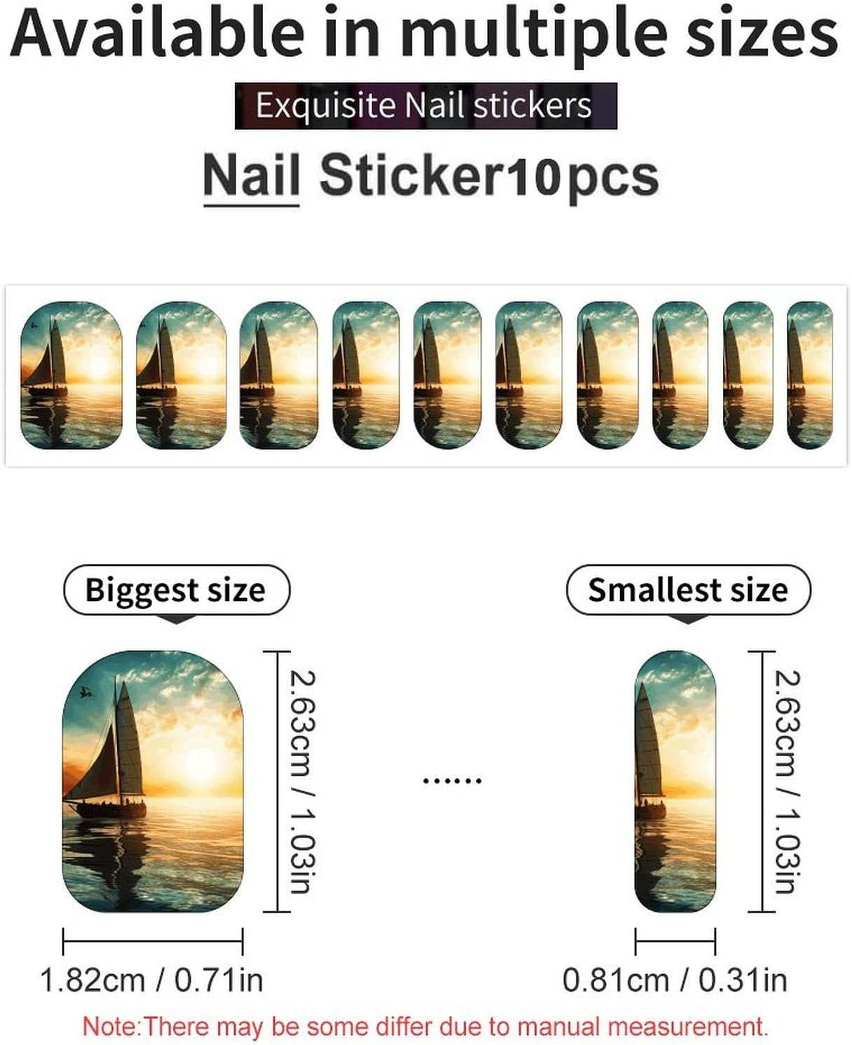 Nail Strips Bundle Full Wrap Long Lasting Nail Polish Strips Easy Application and Removal Salon Quality Self Adhesive Art Stickers for Women Gifts