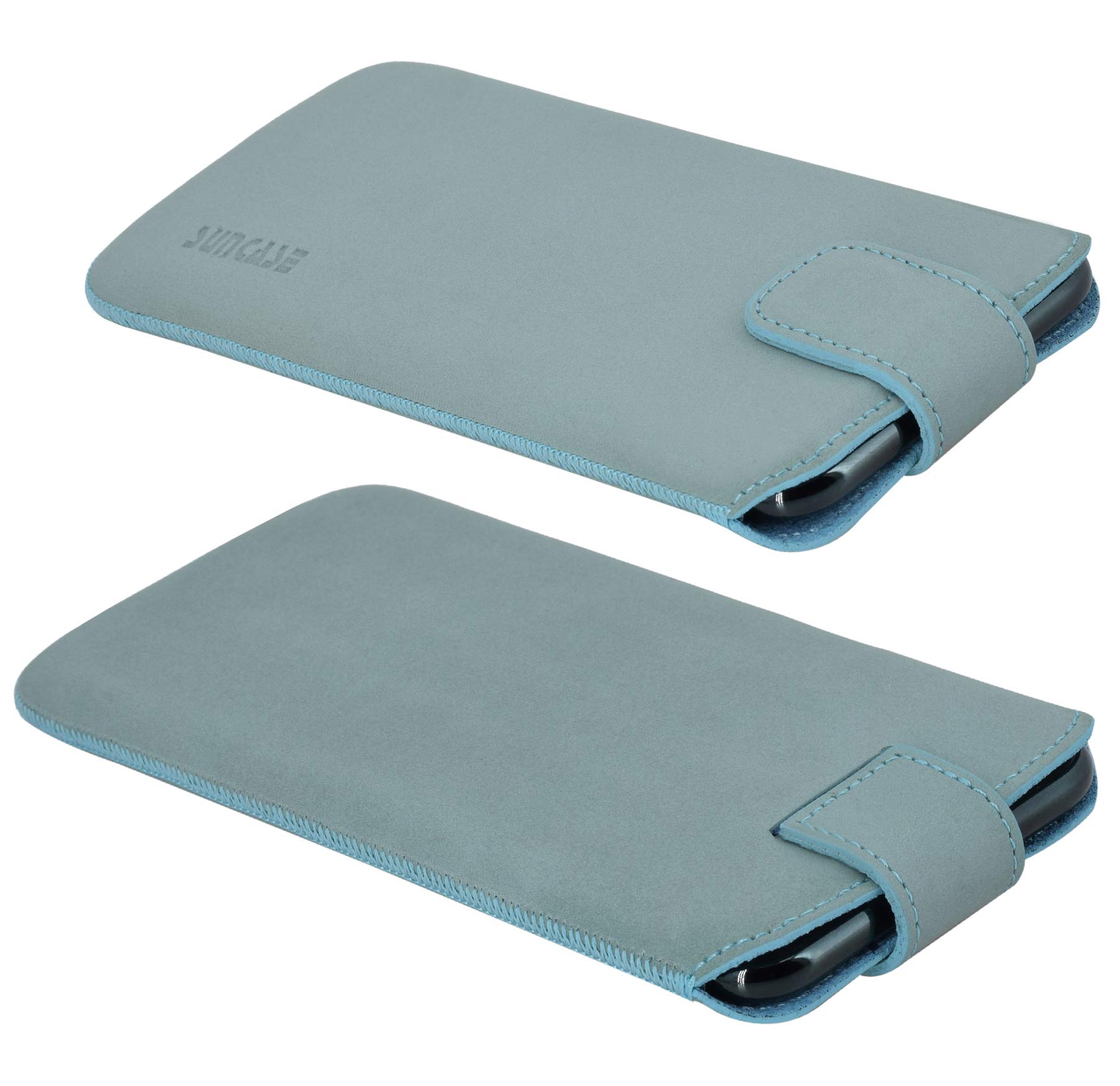 Suncase Slim Edition Genuine Leather Case Compatible with Motorola Moto e13  with Pull-Up Strap and Magnetic Closure Antique Turquoise: Amazon.co.uk:  Electronics & Photo