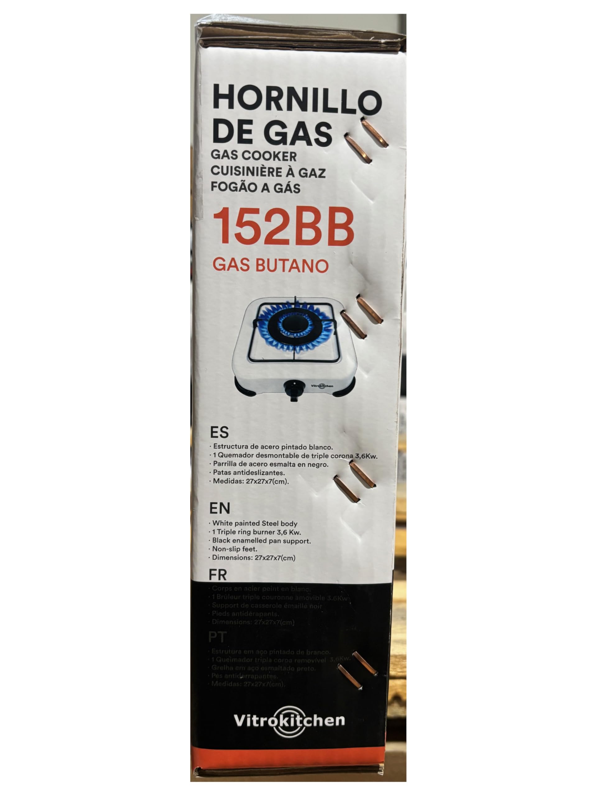 Vitrokitchen Piekarnik gazowy Butan 152BB