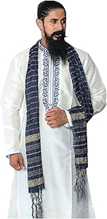 Indian Traditional Kurta Sherwani Dupatta Shawl Scarf For Men (Only Dupa...