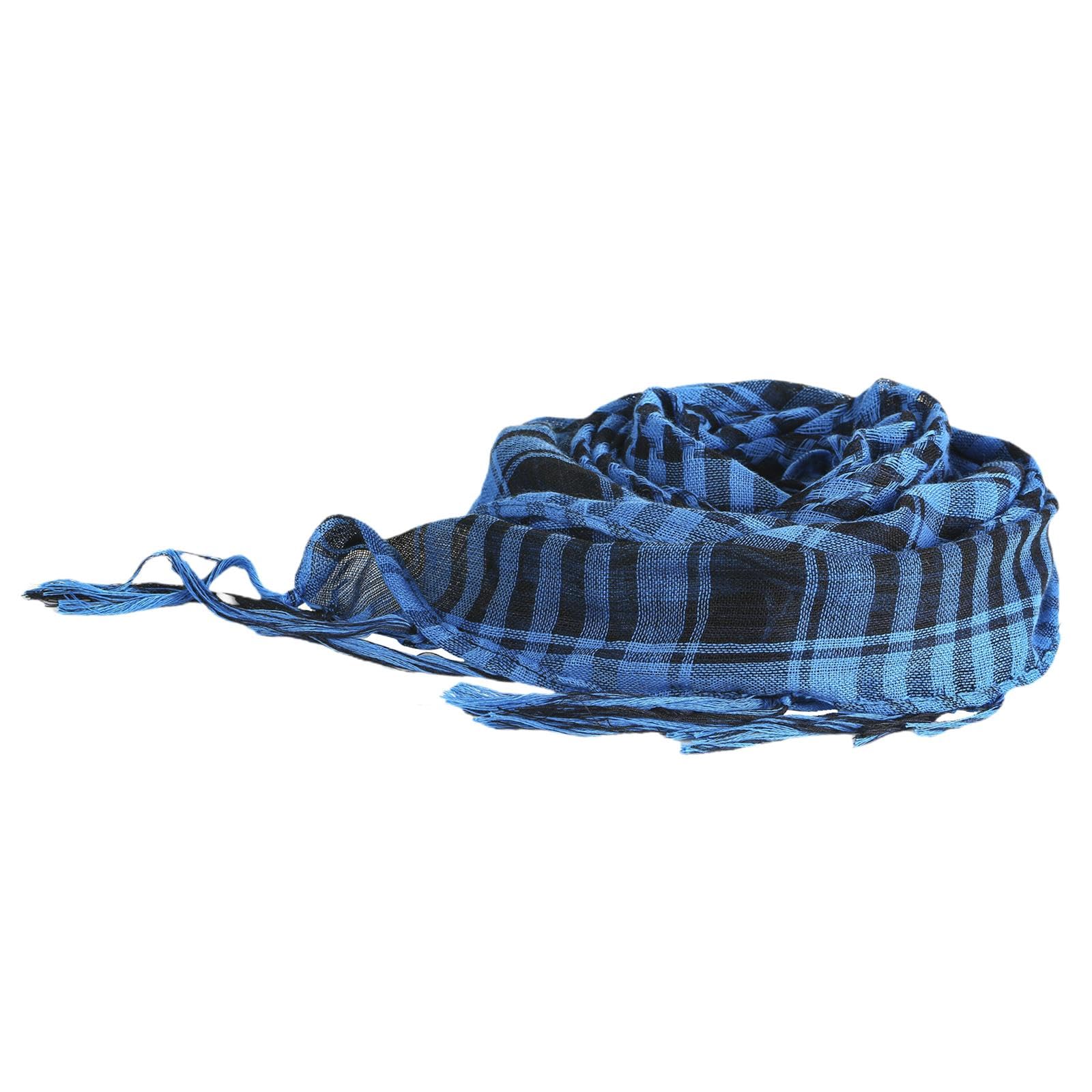 ™ Outdoor Arabic Scarf Soft Comfortable Plaid Scarf for Street Hiking Shopping Blue Black | Scarves & Wraps | Womens Accessories-image-45