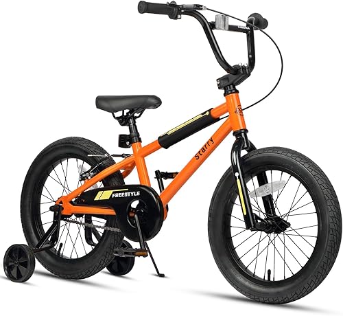 Miniatura 26 de 12 14 16 18 Inch Kids Bike BMX Style Bicycle with Training Wheels Coaster Brake for 2-10 Years Old Toddlers Boys Girls Multiple Colors marino,Verde