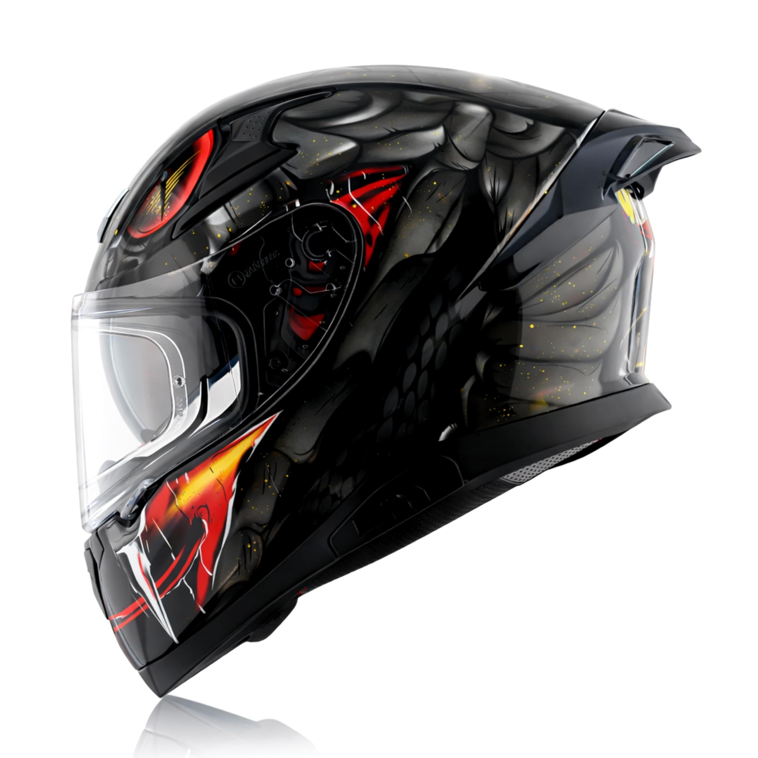 Axor Apex Venomous Black Grey Helmet-M