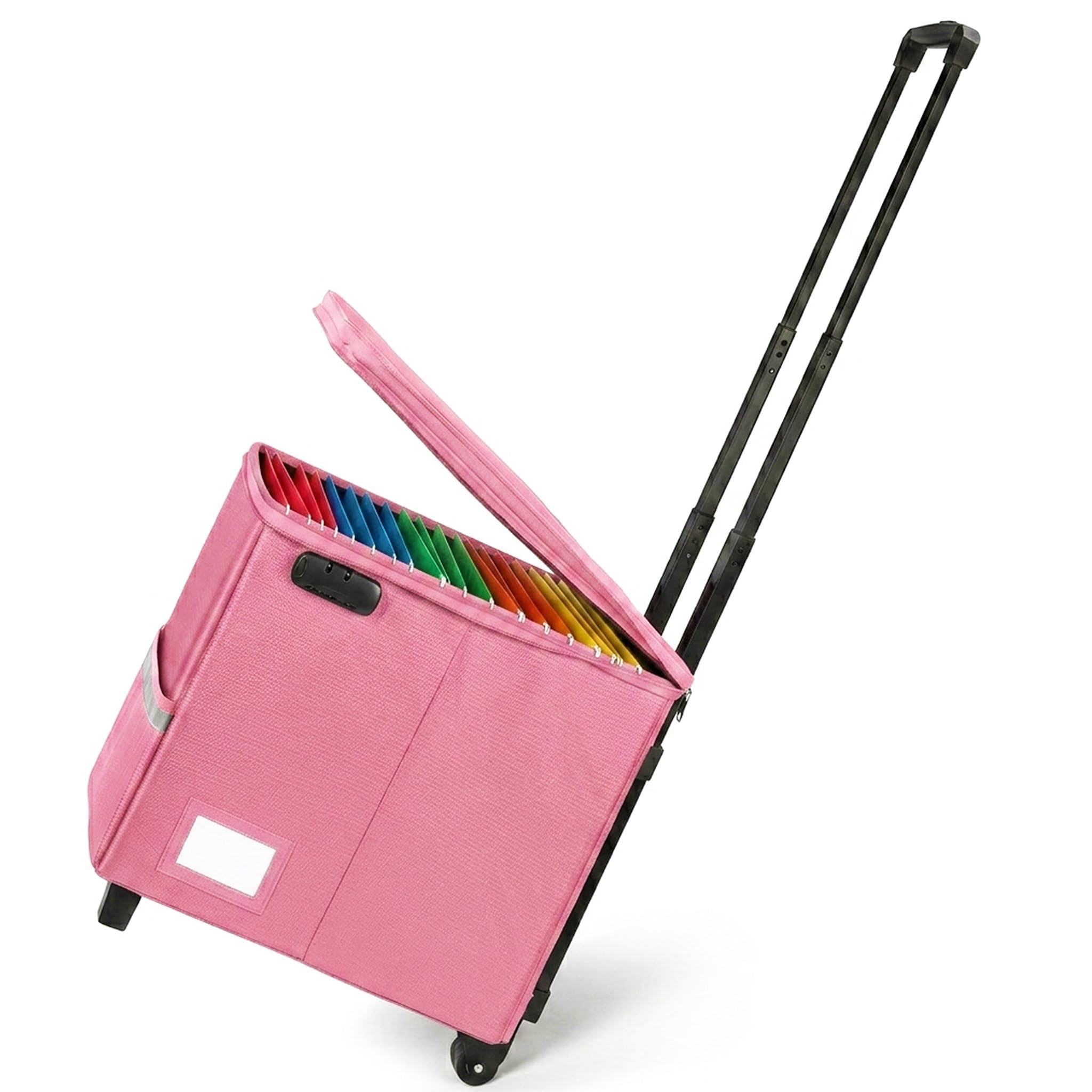 Amazon.com: futaiphy Fireproof File Box with Wheels, Collapsible