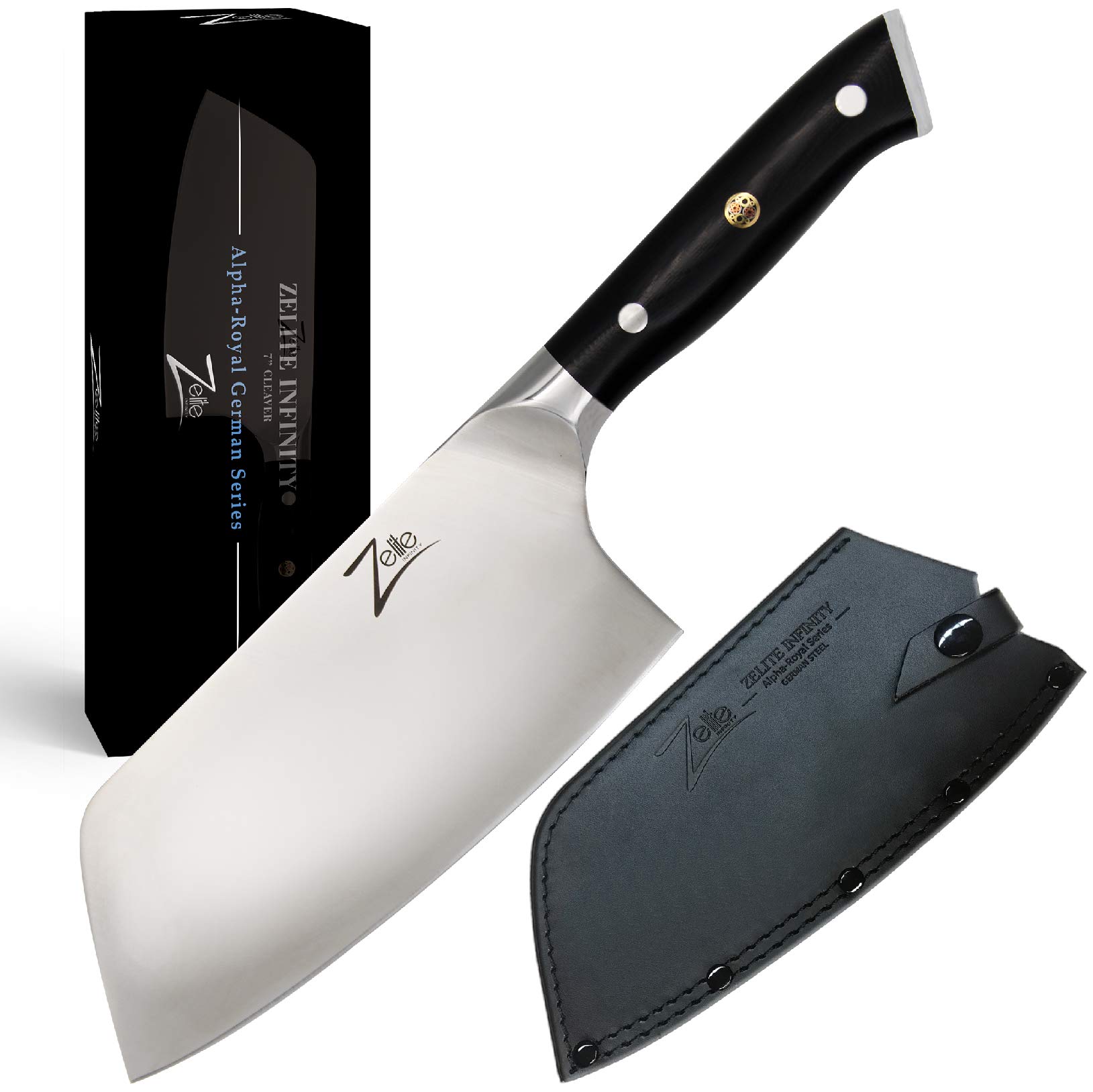 Buy Zelite Infinity Butcher 7 Inch, Meat Cleaver Heavy Duty