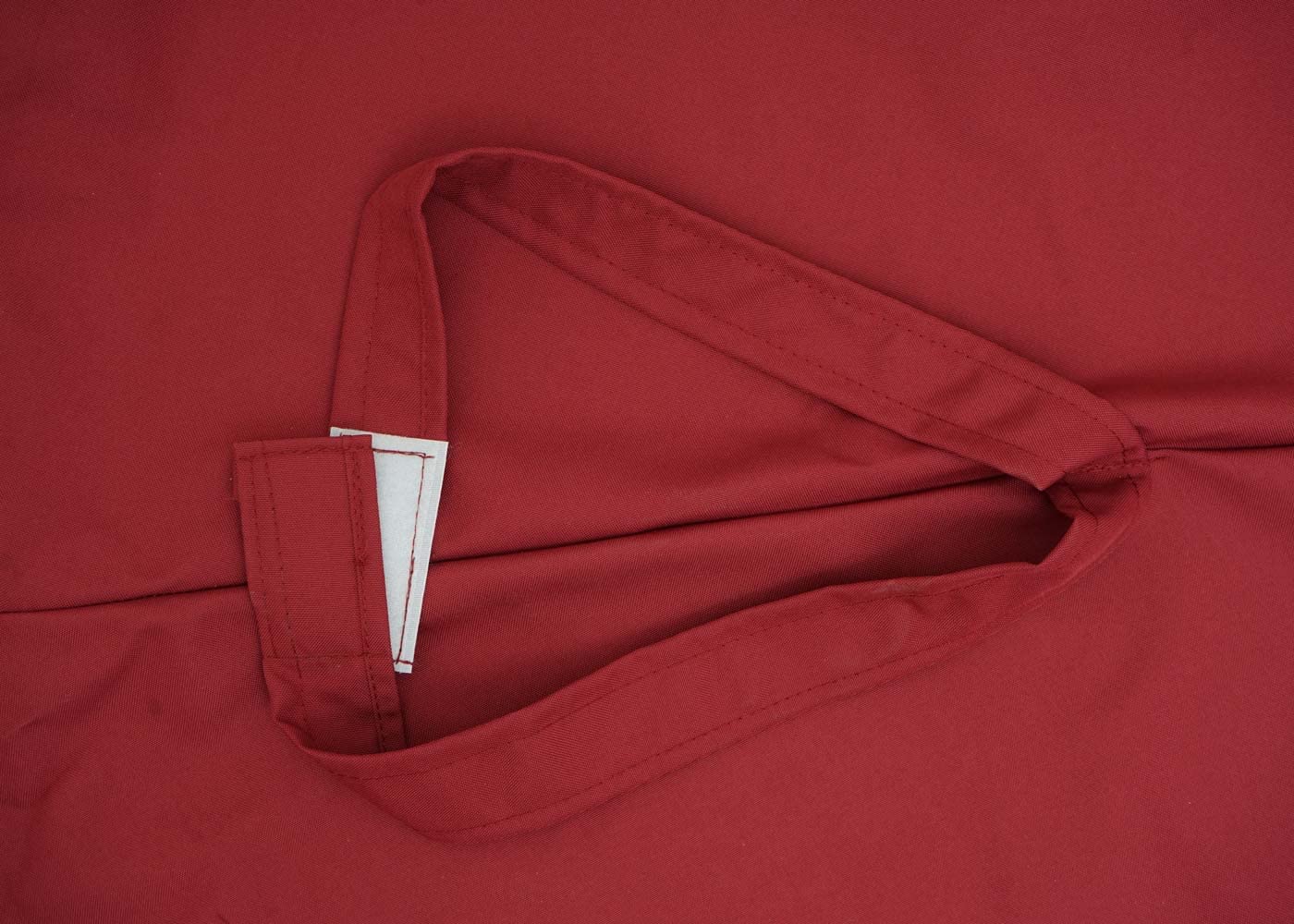 Mendler Toile de Parasol HWC-A96 8 Baleines Ø3,5m 220g/m² Polyester Bordeaux