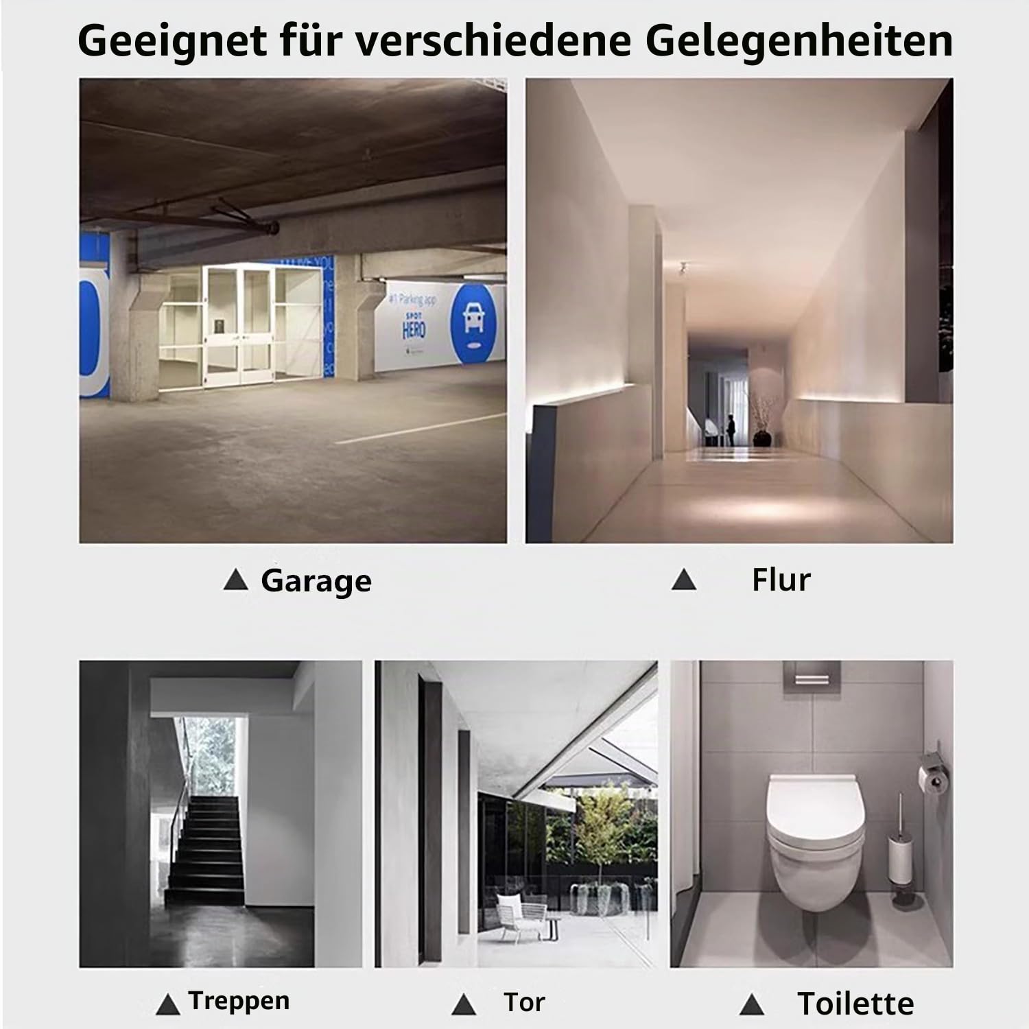 PIR-Bewegungsmelder LED-Glühbirne – 12W Tageslichtweiß 6000K, Automatische Lichtsteuerung, Dämmerungssensor, Energieeffizient (2er-Pack)
