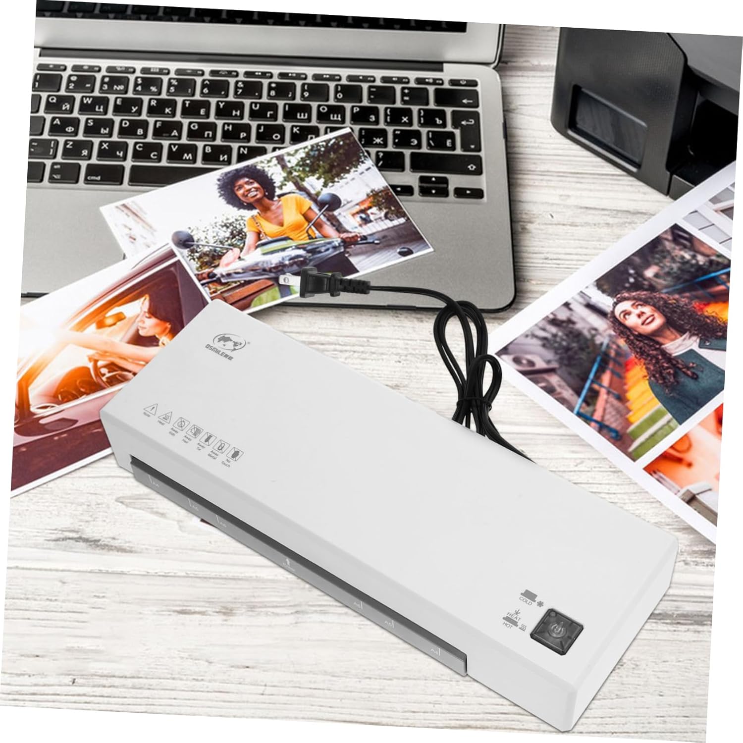 Photo Laminating Machine RRR Laminating Compact Desktop Laminator for Office Easy to Carry Thermal Lamination Machine