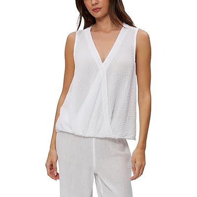 Michael Stars Kate Surplice Tank Top Women
