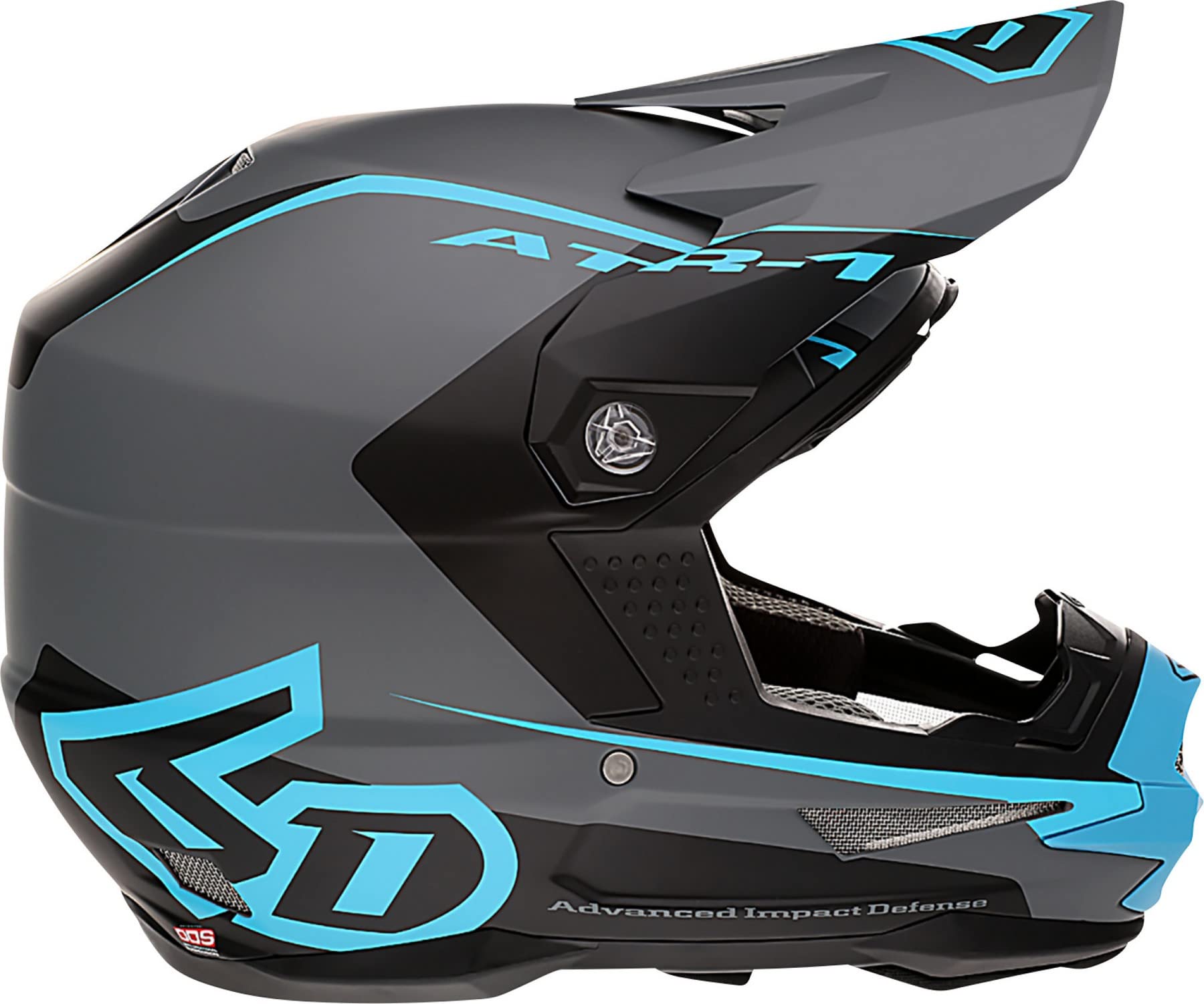 6D ATR-1 Stealth MX Offroad Helmet Blue SM