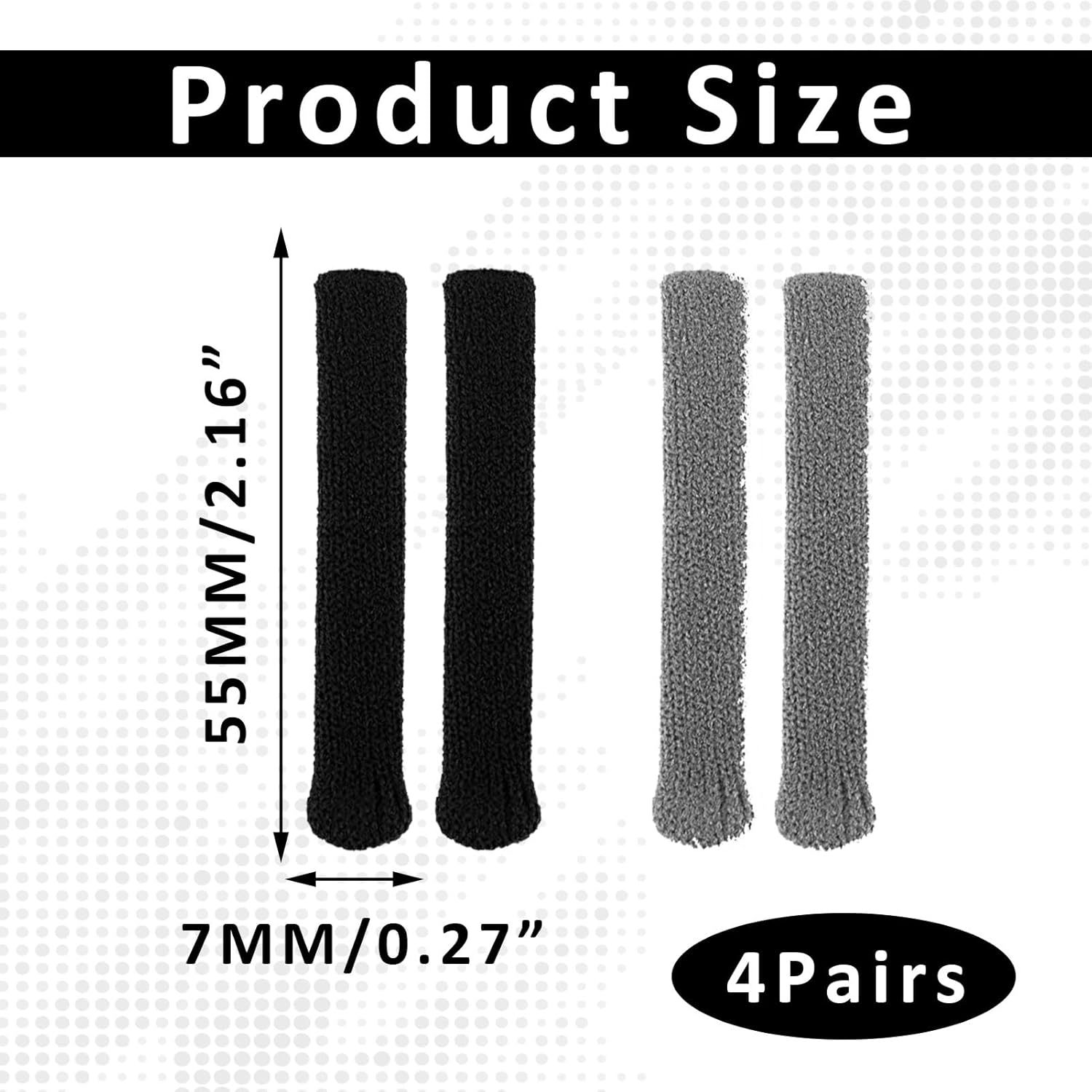 8 Pcs Glasses Ear Grip,Glasses Ear Cushion,Eye Glasses Ear Grippers,Eyeglass Ear Cushions,Glasses Ear Grips Non Slip,Anti Slip Glasses Grip,For Glasses Sunglasses Eyewear - Image 2