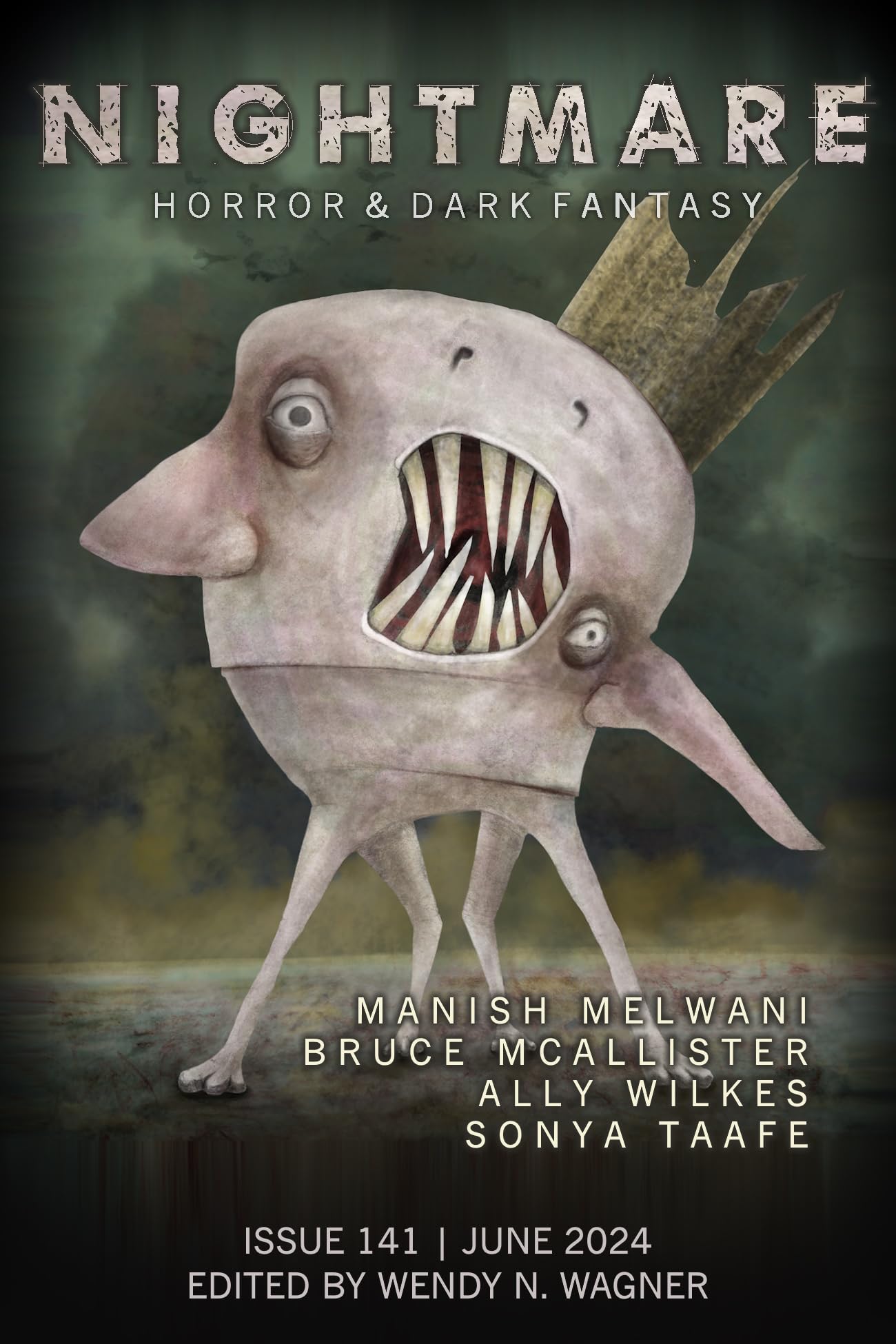 Cover of Nightmare Magazine, June 2024