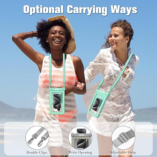 Miniatura 6 de JOTO IP68 Flotante grande flotante impermeable bolsa para teléfono de hasta 10 pulgadas, funda de teléfono subacuático Bolsa seca para iPhone 17 16