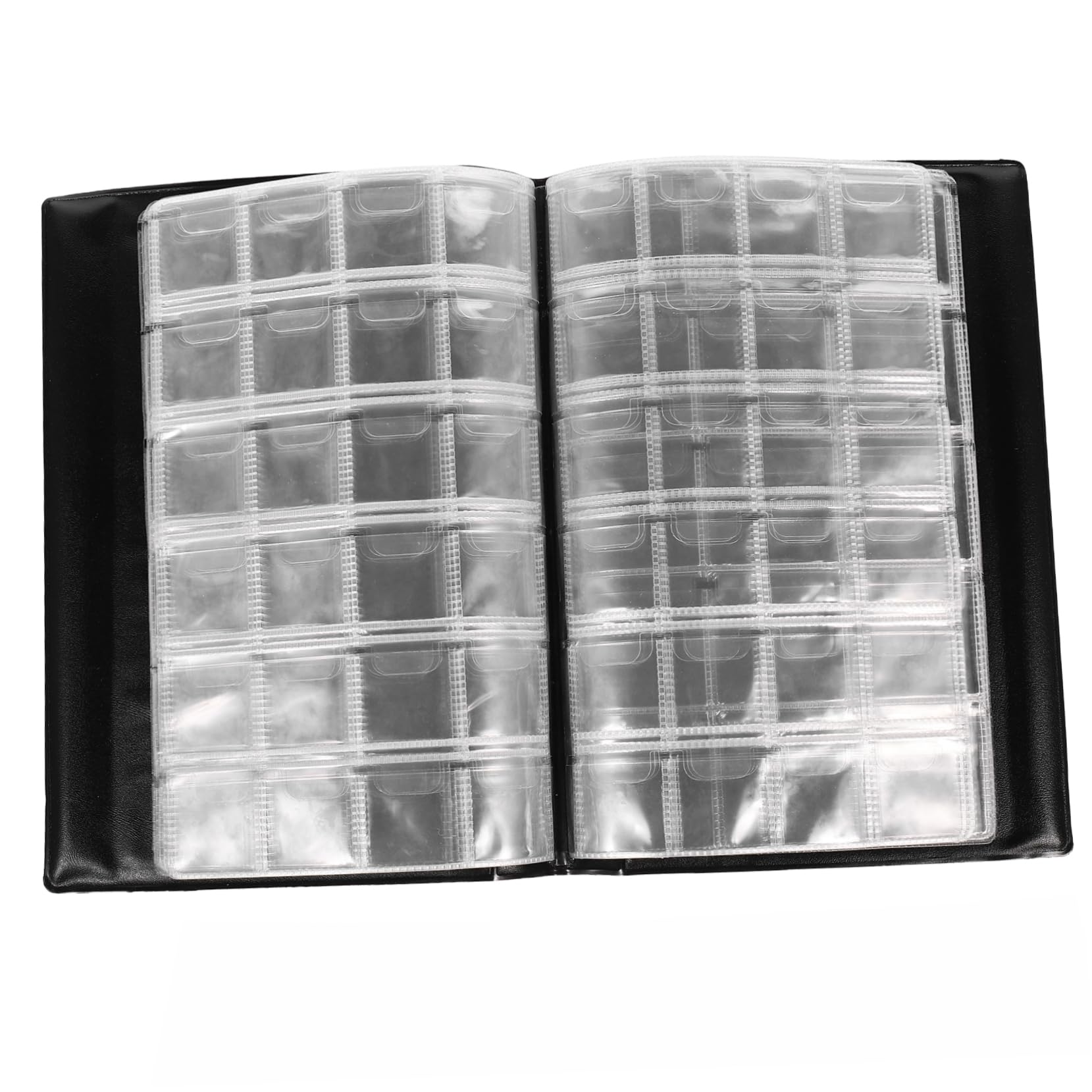 Milisten Album da Collezione Monete e Banconote in PVC e Pu 300 Tasche Trasparenti per Collezionisti e Conservazione Lungo Termine