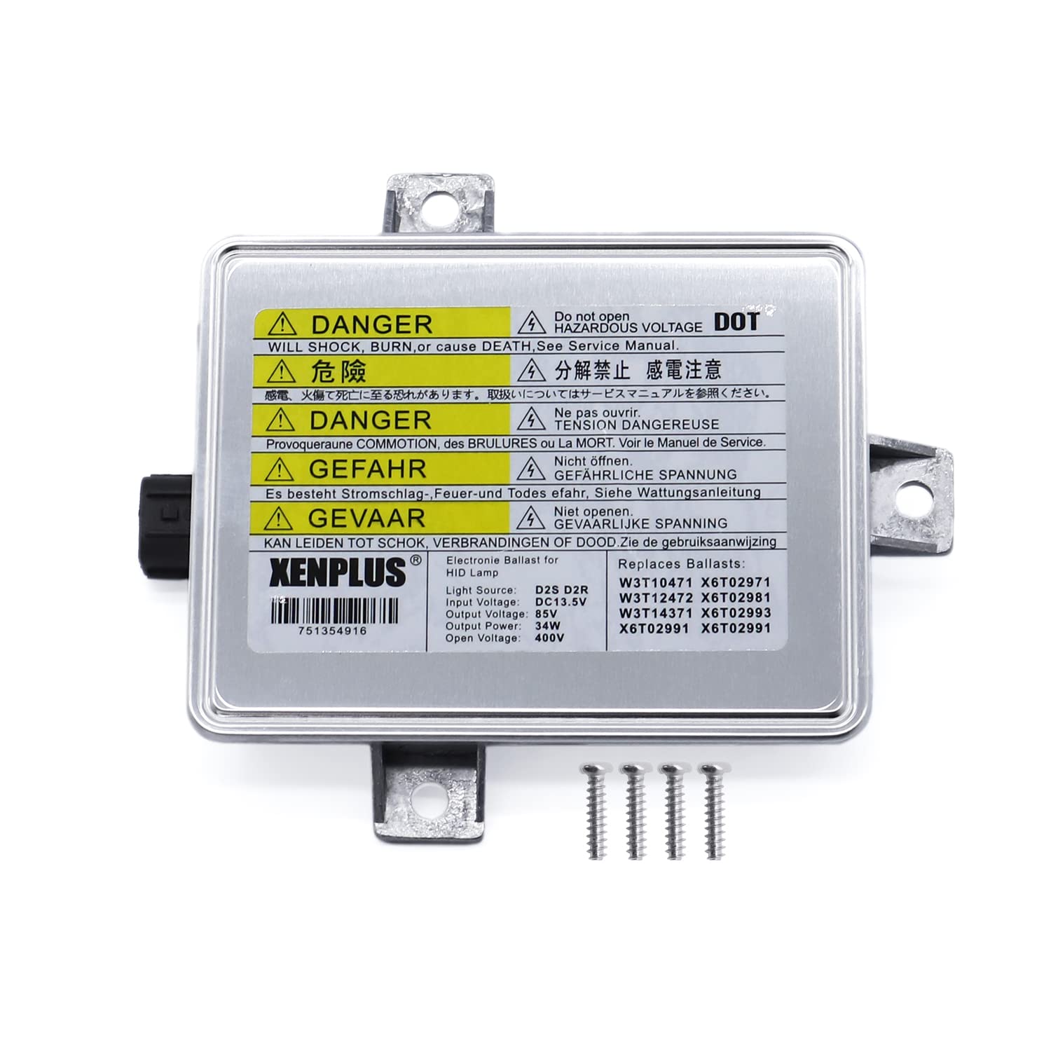 W3T10471 X6T02981, XENPLUS Xenon HID Ballast Headlight Control Unit. Two-Year Quality Assurance, for Mitsubishi Grandis TSX CL9 TL UA5 UA6 Accord S2000 Mazda 3 Mazda 5 W3T14371 X6T02971 W3T11371