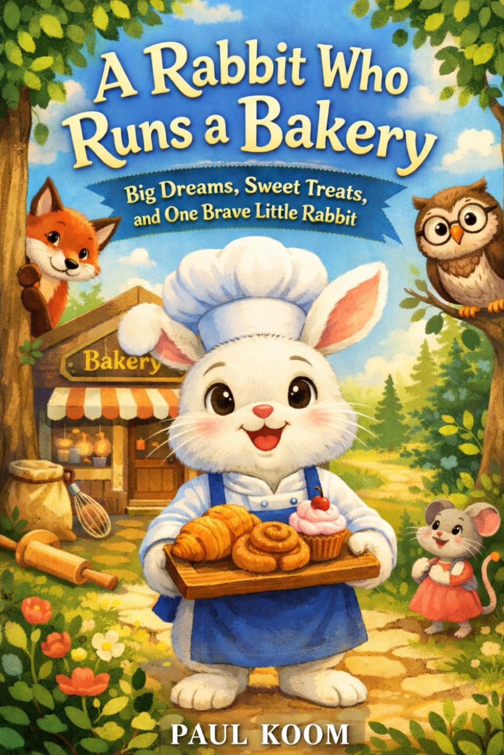 A Rabbit Who Runs a Bakery: A Tale of Courage, Kindness, and the Sweet Taste of Dreams
