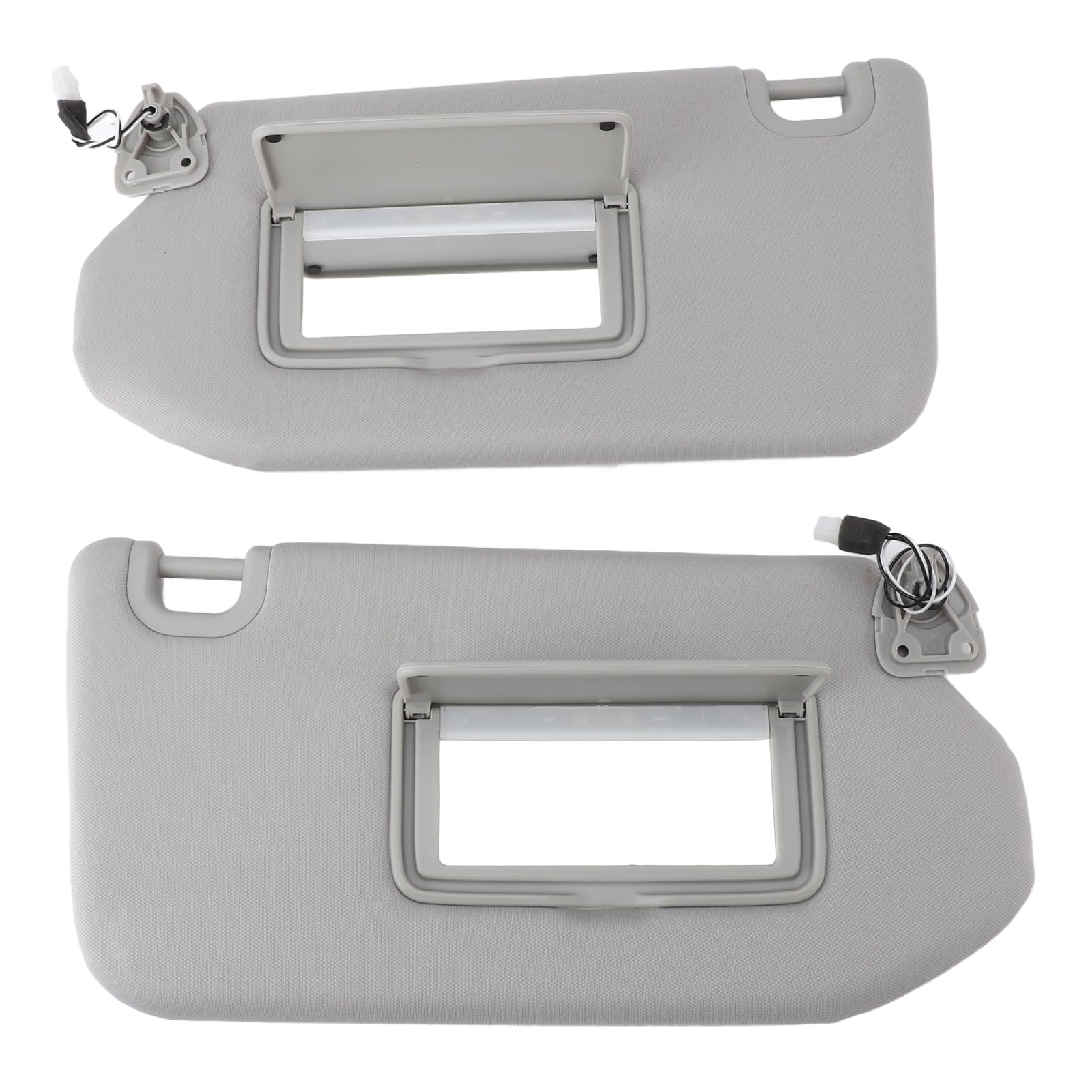 Generic Conducente Passeggero Grigio Illuminato Adatto per Parasole Set OE 96401 9PB0A per JX35 QX60 Pathfinder 2013-2018 per la Guida Notturna