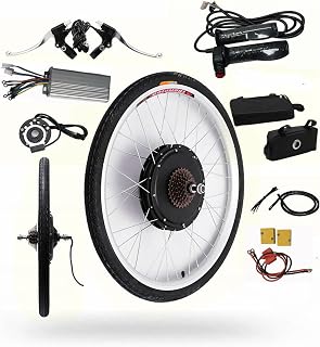 HarBin-Star 48V 1000W Electric Bike Conversion Kit E-Bike Conversion kit,26" Rear Wheel Electric Bicycle Motor Conversion Kit E-bike Cycling Hub