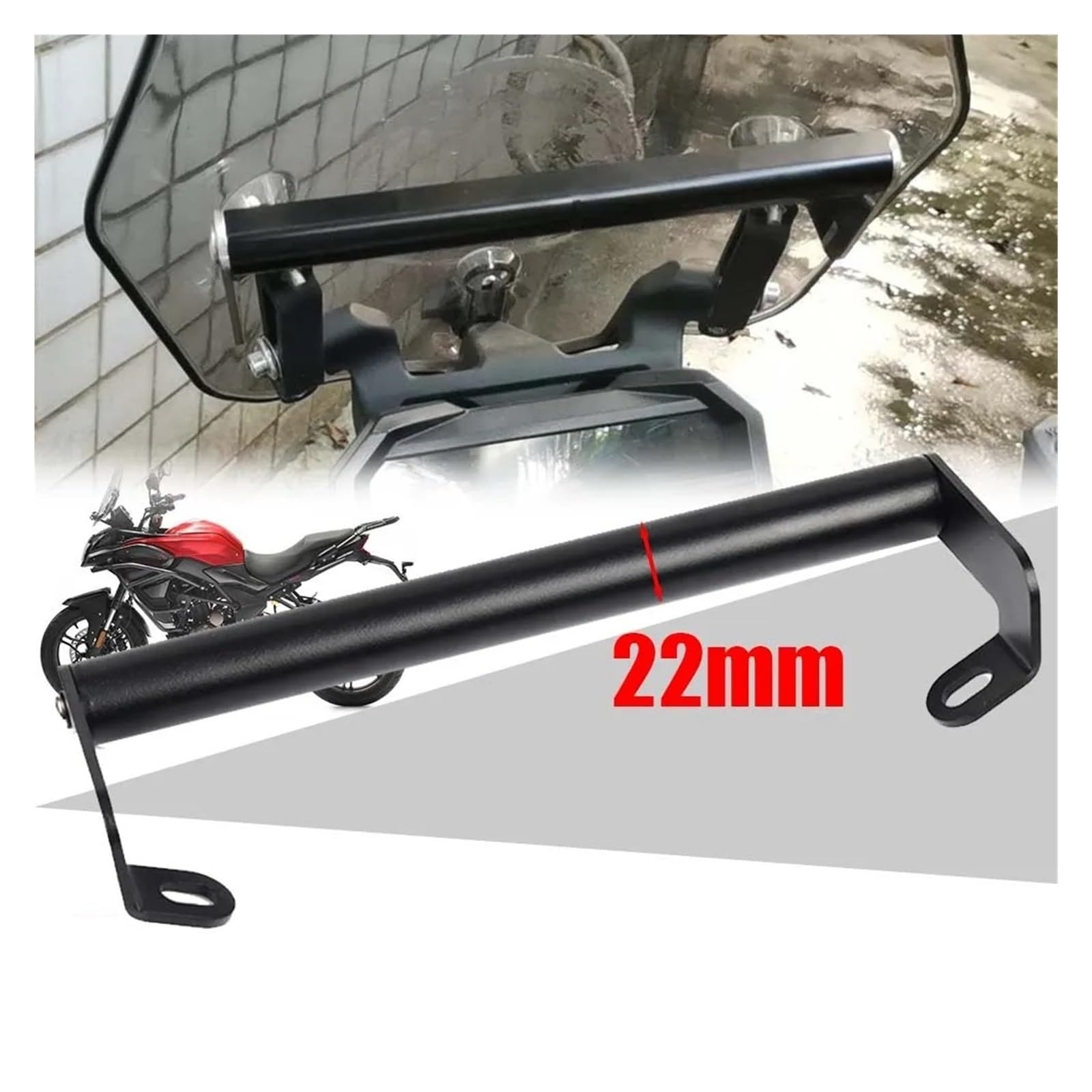Supporto Per Telefono Moto Per Loncin Per Voge 300DS Staffa GPS per moto | DS 300 Supporto Telefono Cellulare Supporto Per Smartphone Supporto Piastra Di Navigazione GPS