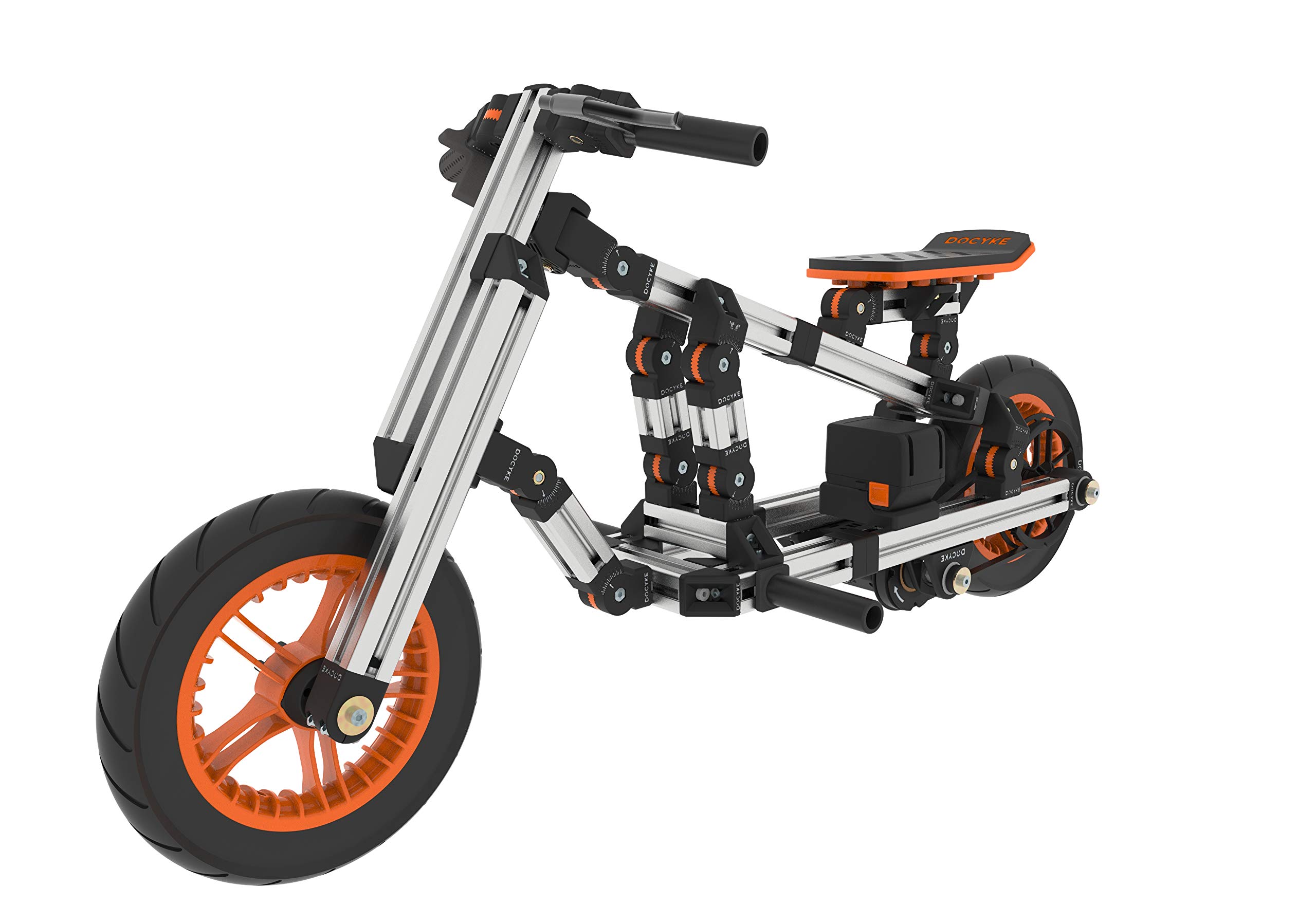 Vehicles Ride on Car/Go Karting Car, Modular Electric Innovation Kart with High-Strength Material, Over 20 Kinds of Assembly Methods for 5-18 Years Old (Electric)