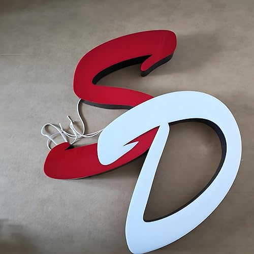 Miniatura 4 de jimeiguang Letras de canal LED personalizadas para exteriores, impermeables, iluminadas, para negocios, 12 V, iluminadas, súper brillantes (11