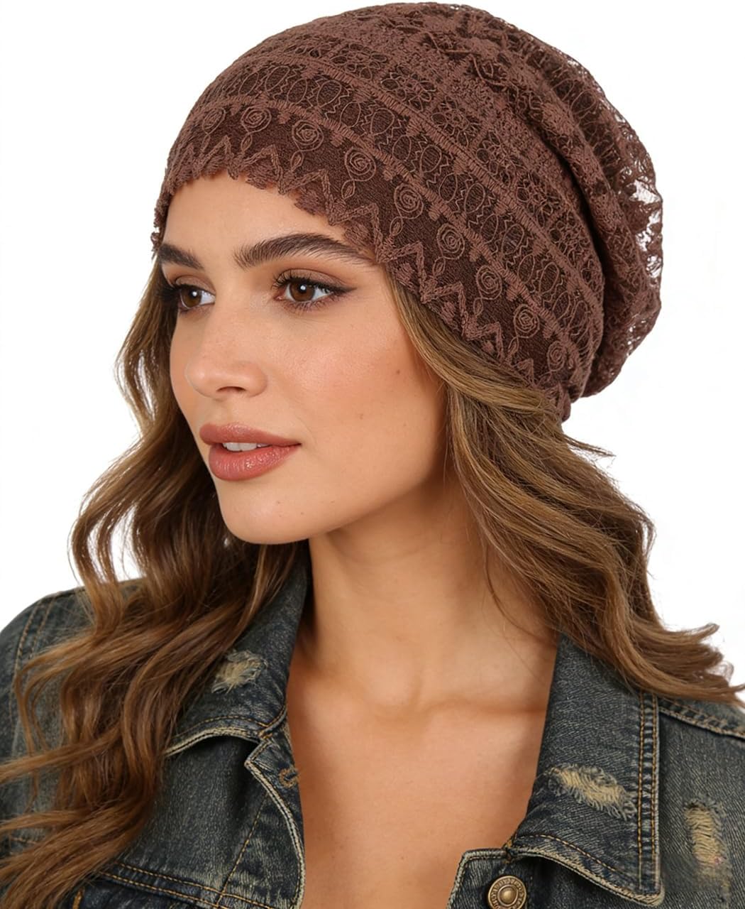 Soft Slouchy Beanie Fashion Style Soft Lightweight Daily Hat Skull Cap Headware for Women