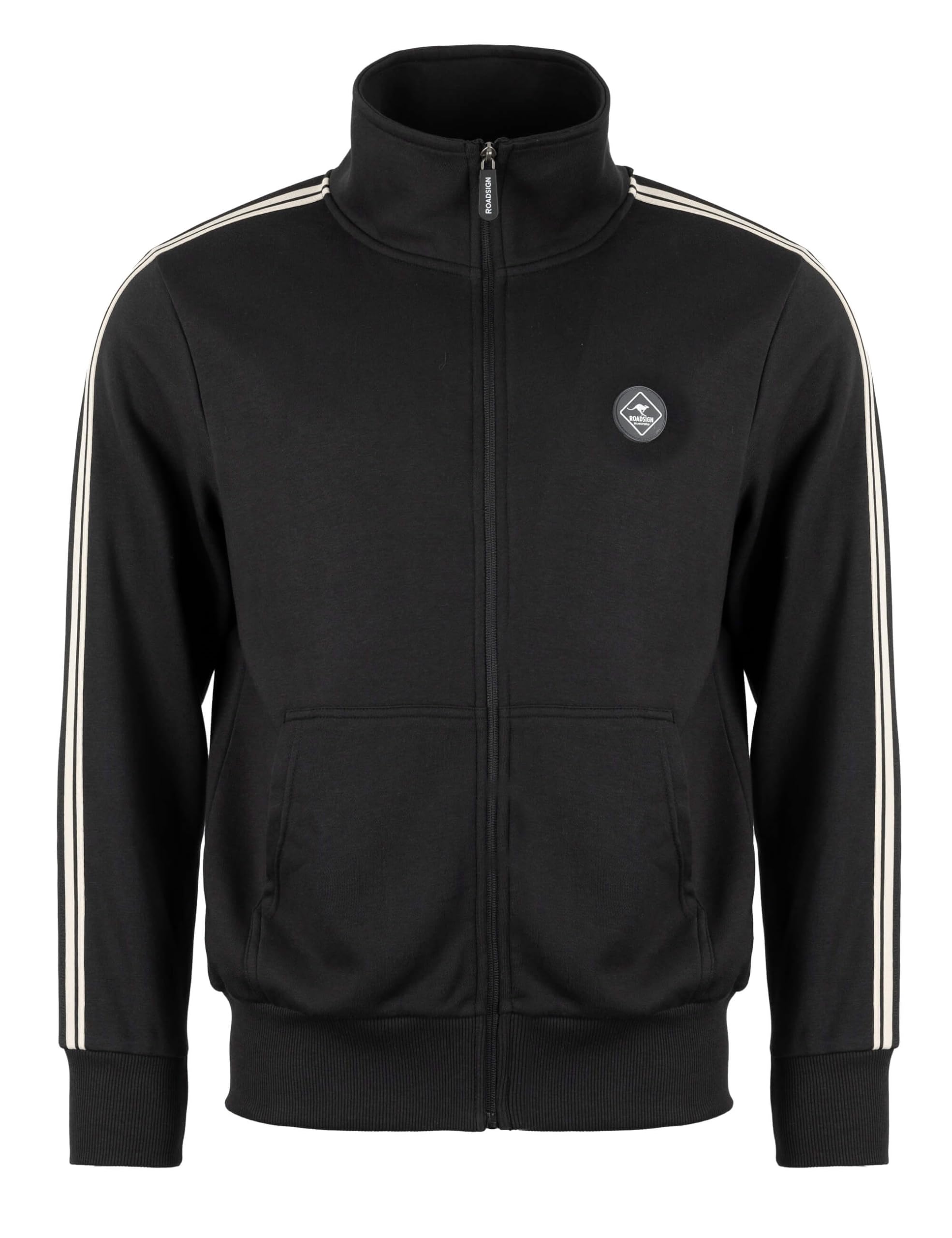ROADSIGN australia Herren Sweatjacke mit Stehkragen, moderner Freizeit-Look, ideal für kühle Tage