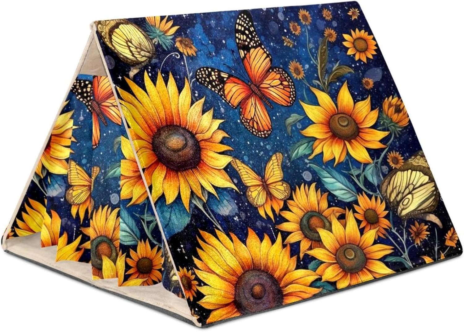 MAgiLL Guinea Pig Bed, Comfortable Hamster House, Hiding Place for Small pet Animals, Folding Bed nest, Suitable for Short Rabbits, Rabbits, Ferrets, mice, Hedgehogs, Chinchillas