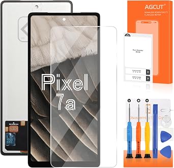 INCELL for Google Pixel 7a Screen Replacement for Google Pixel 7a LCD Display GWKK3 GHL1X G0DZQ Digitizer Touch Screen Assembly Repair Kits