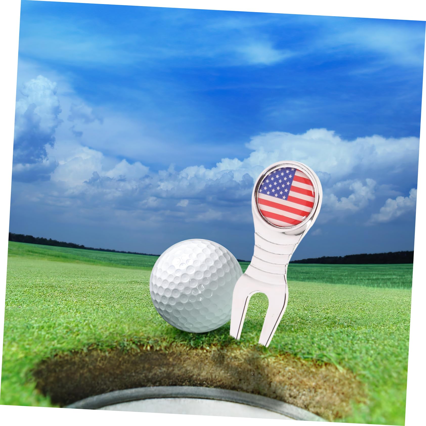 Yardwe Golf Marke Griff Markierungen Golfhüte Golfmützen für Herren Golfzubehör hat Clip Golfball markierer golfgeschenke Golfing Gear Kompakter Golfmarker -Hutclip Metall