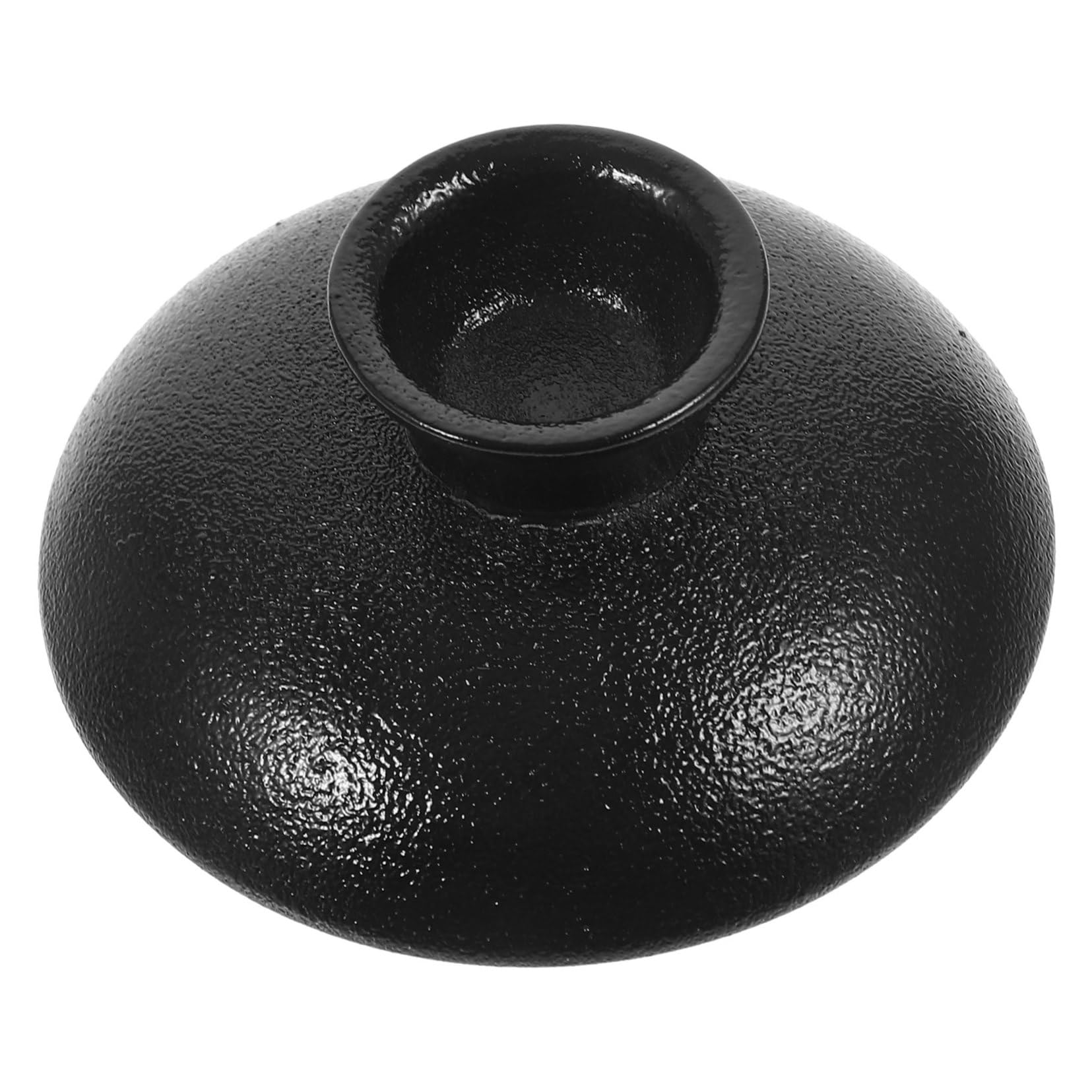 Tapa de Cerámica Negra Evita Fugas de Líquido Diseño Simple para Tetera Resistente y Versátil Adecuado para Uso en Cocina y Té