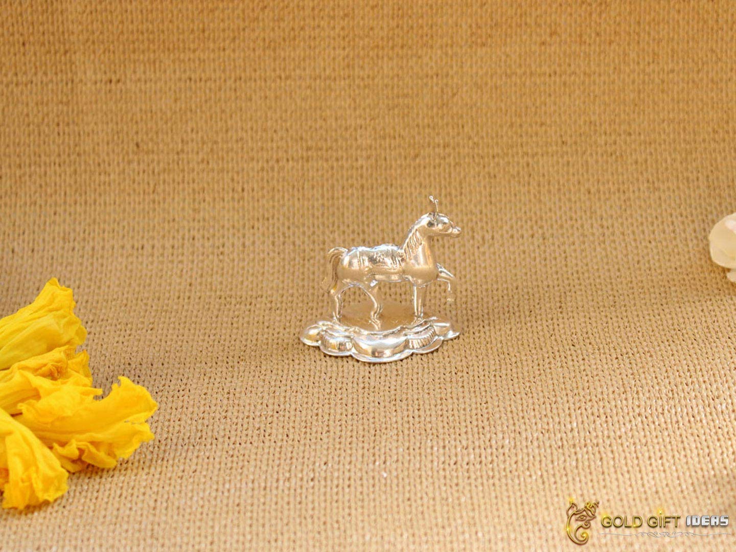 Buy GoldGiftIdeas Pure Silver Horse Statue for Home Decor, Silver Horse