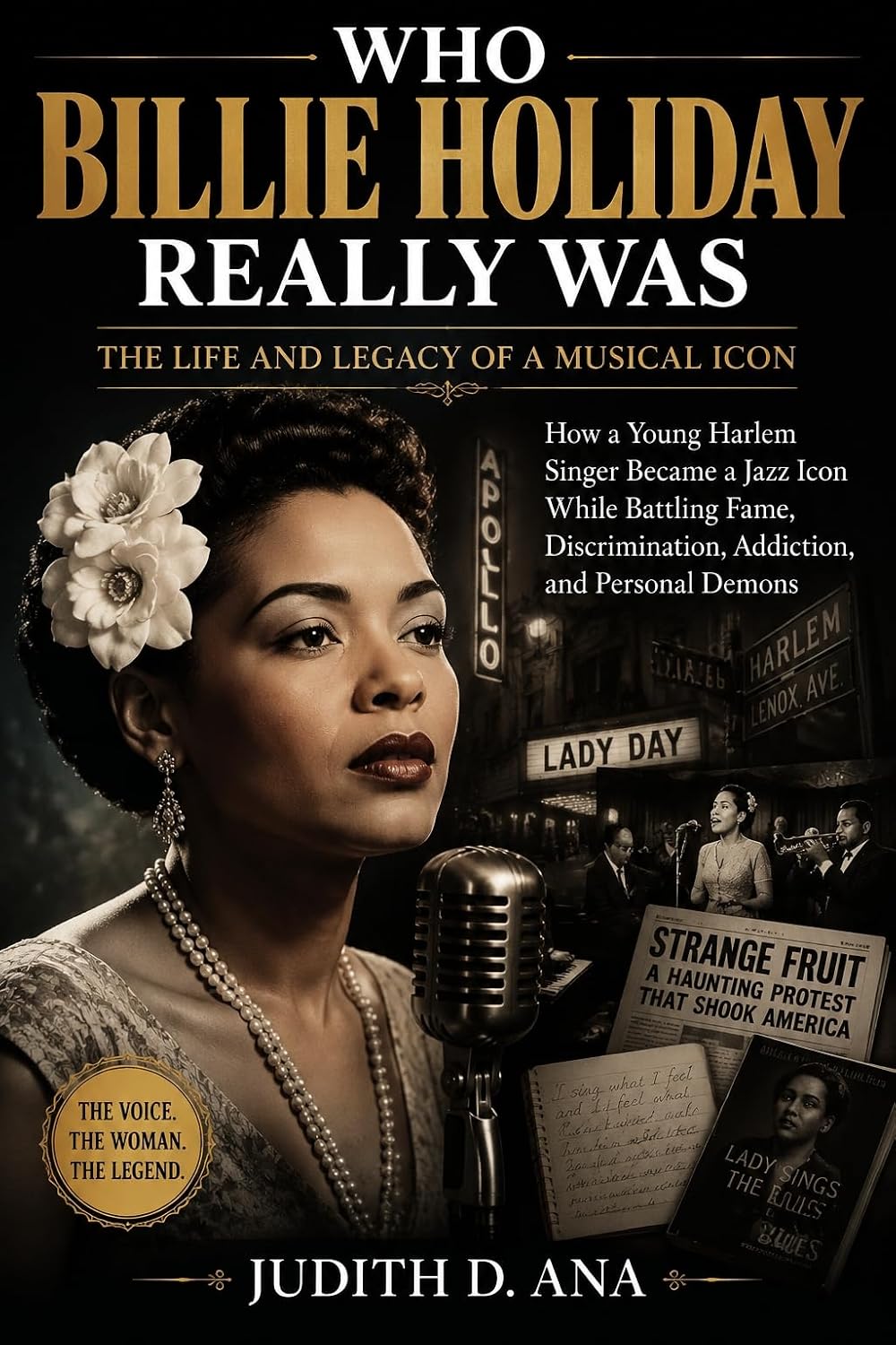 WHO BILLIE HOLIDAY REALLY WAS THE LIFE AND LEGACY OF A MUSICAL ICON (musical icon series Book 18)