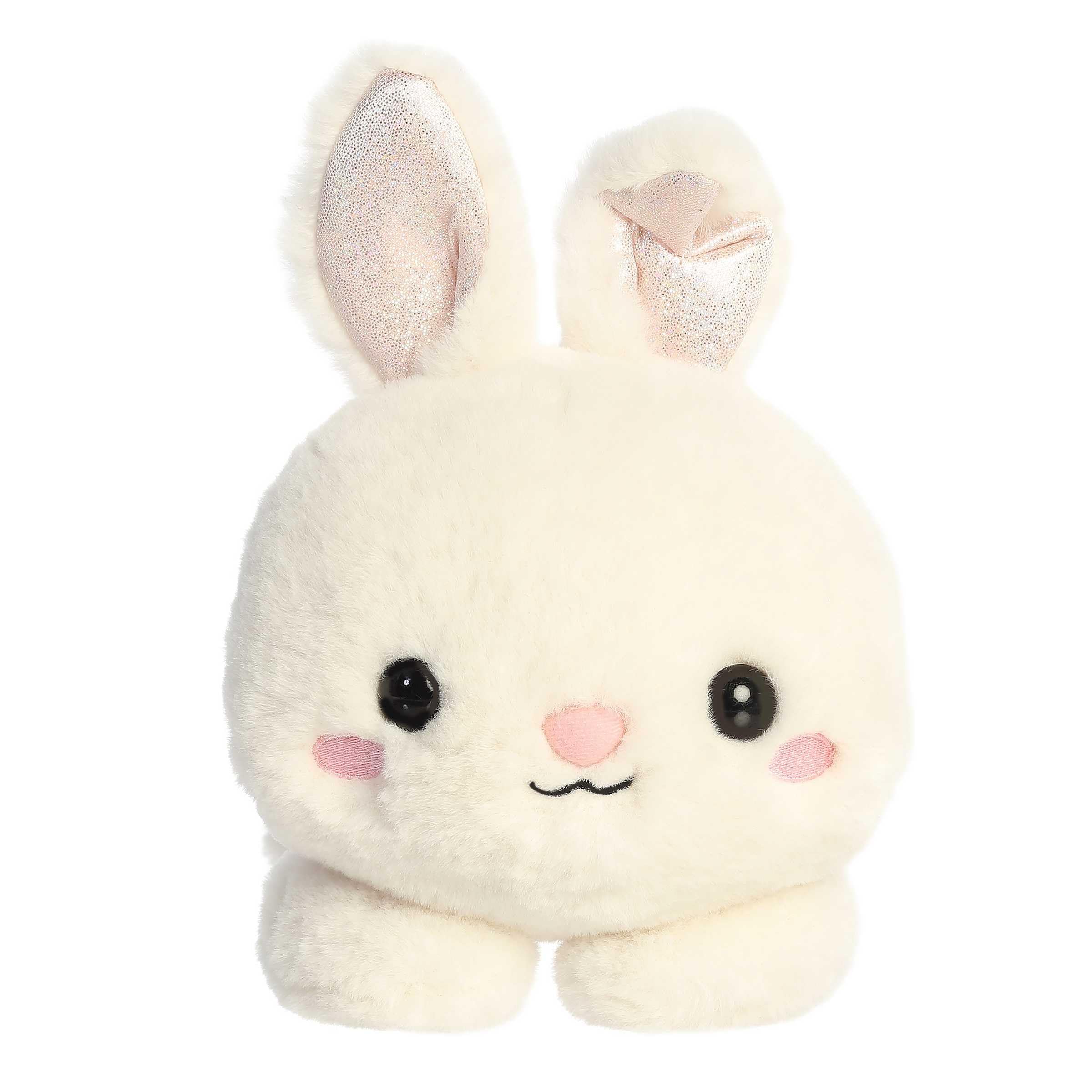 Aurora Playful Too Cute Jasmine Bunny Stuffed Animal - Adorable Characters - Playful Fun - White 12 Inches