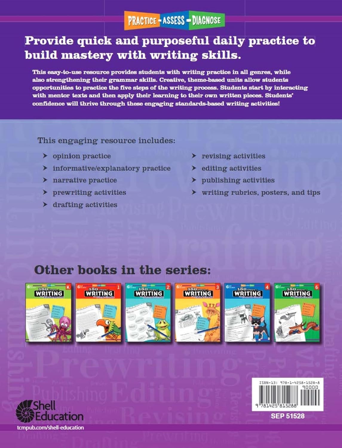 180 Days™: Includes Reading 2nd Edition, Writing, and Math for 5th Grade Practice Workbook for Classroom and Home, Cool and Fun Practice Created by Teachers      First Edition