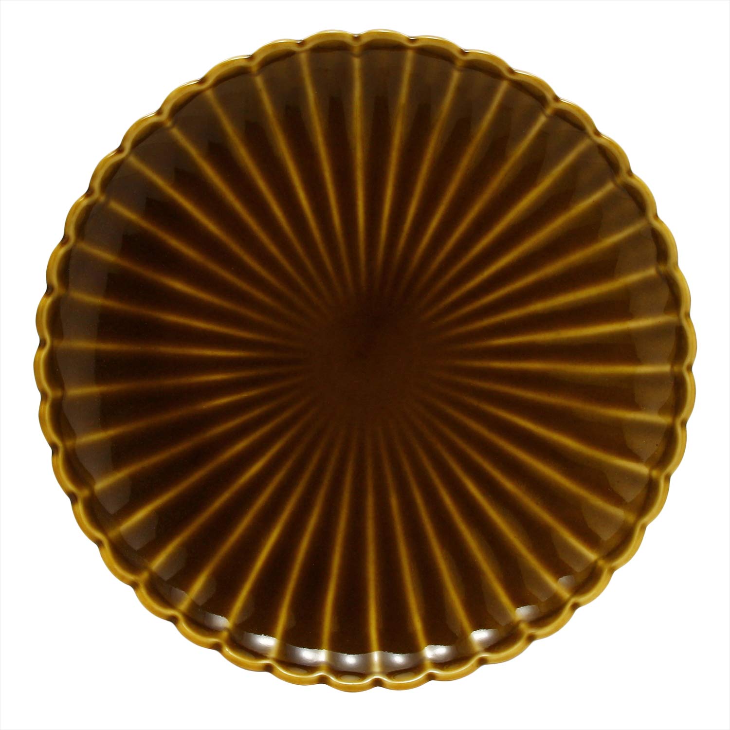 Nippon Koki 30678 Hasami Ware (Shinogi) Japanese Dish, Uguisu Tea