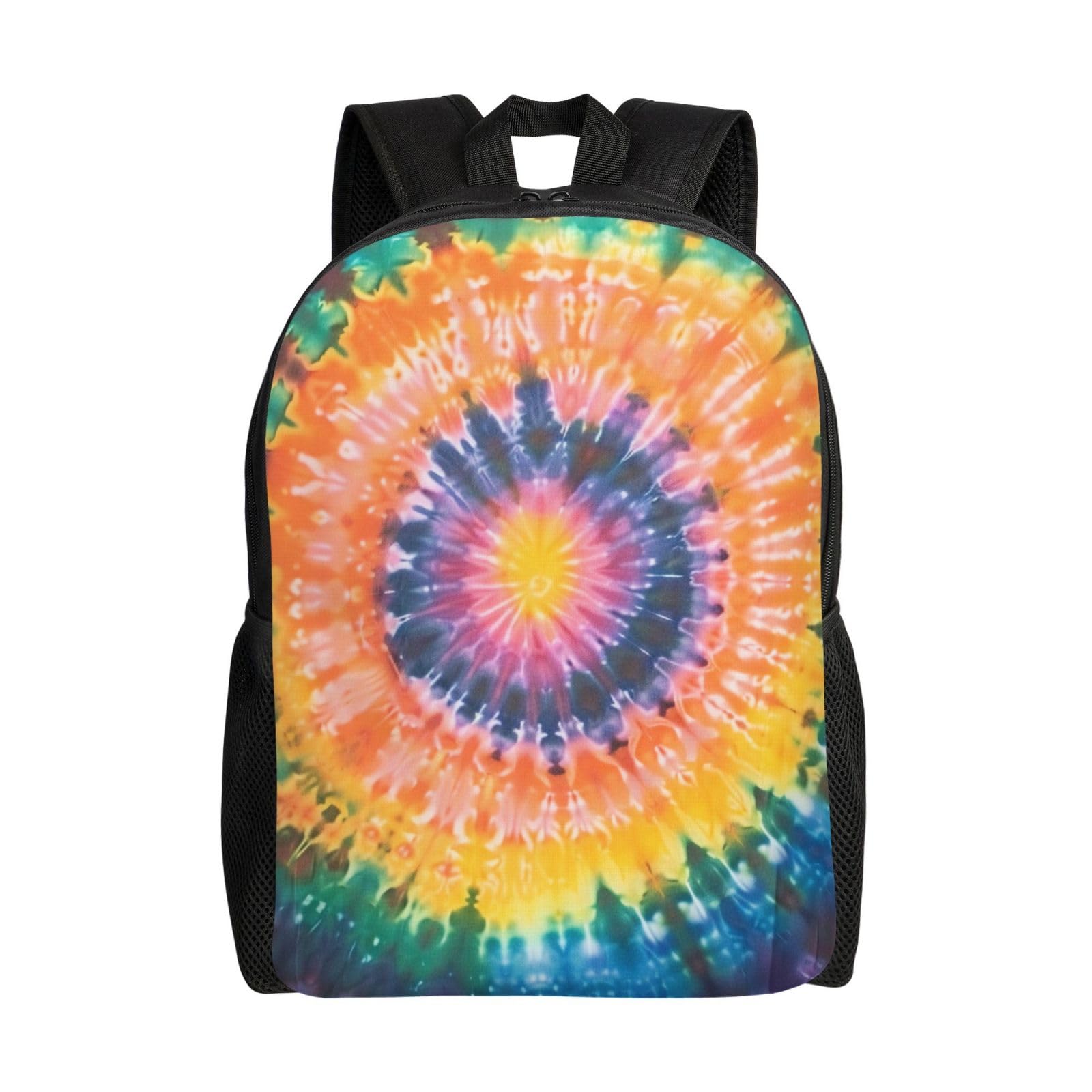 Bnvsadc Unisex Tie Dye Printed Laptop Backpack For Men Women, 15-Inch Travel Business Laptop Backpack Bag Casual Daypack For Travel School Work