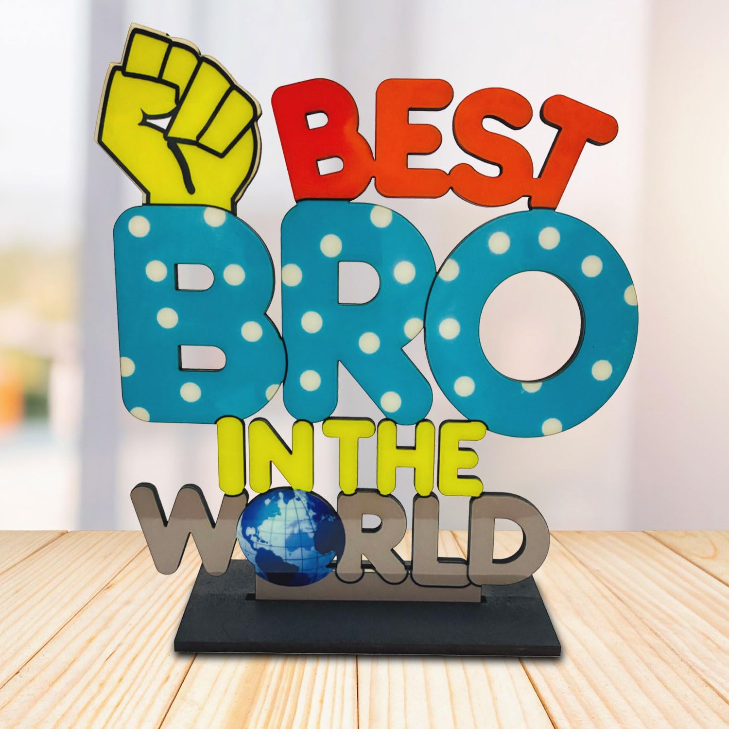 exciting Lives Best Brother Trophy – Gift for Raksha Bandhan, Rakhi, Unique Gift, Personalized Brother Award, Ideal for Rakhi, Birthday, Bhai Dooj, or Special Occasions-picture-15