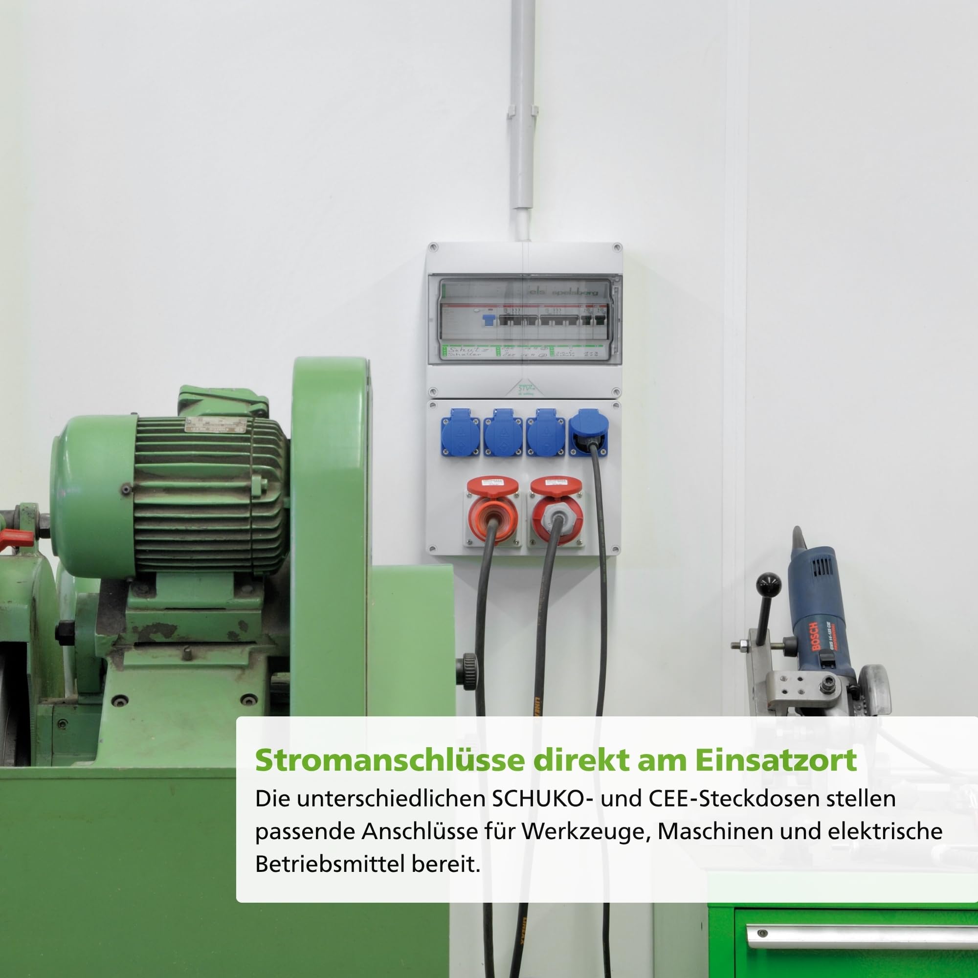 Spelsberg STV 904-S Steckdosenverteiler, Steckdosenkombination